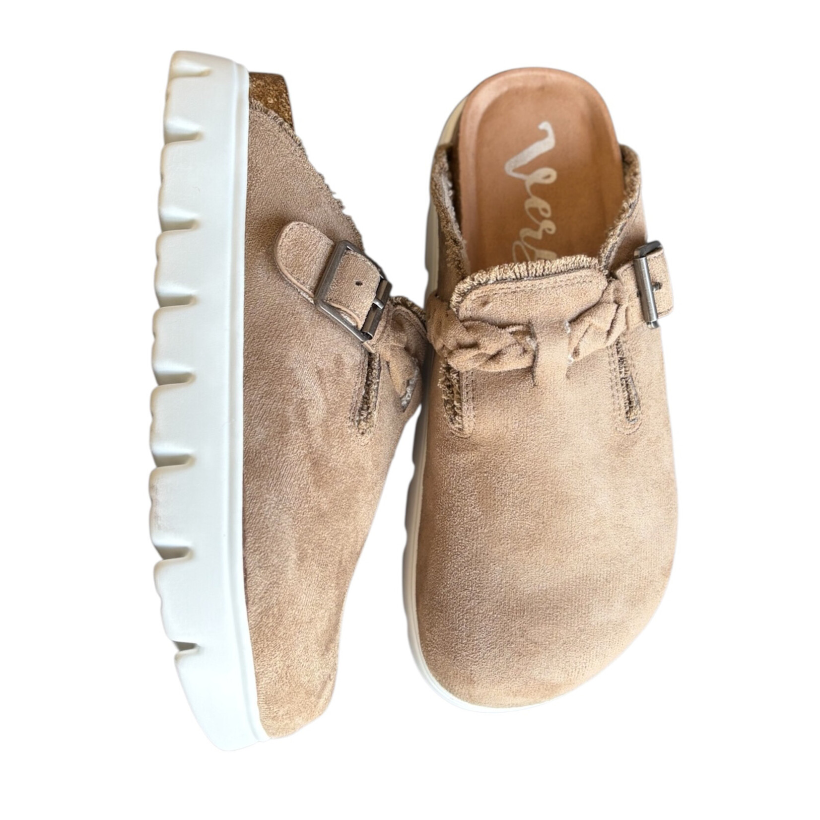 Very G Cali Taupe Slip On Mule