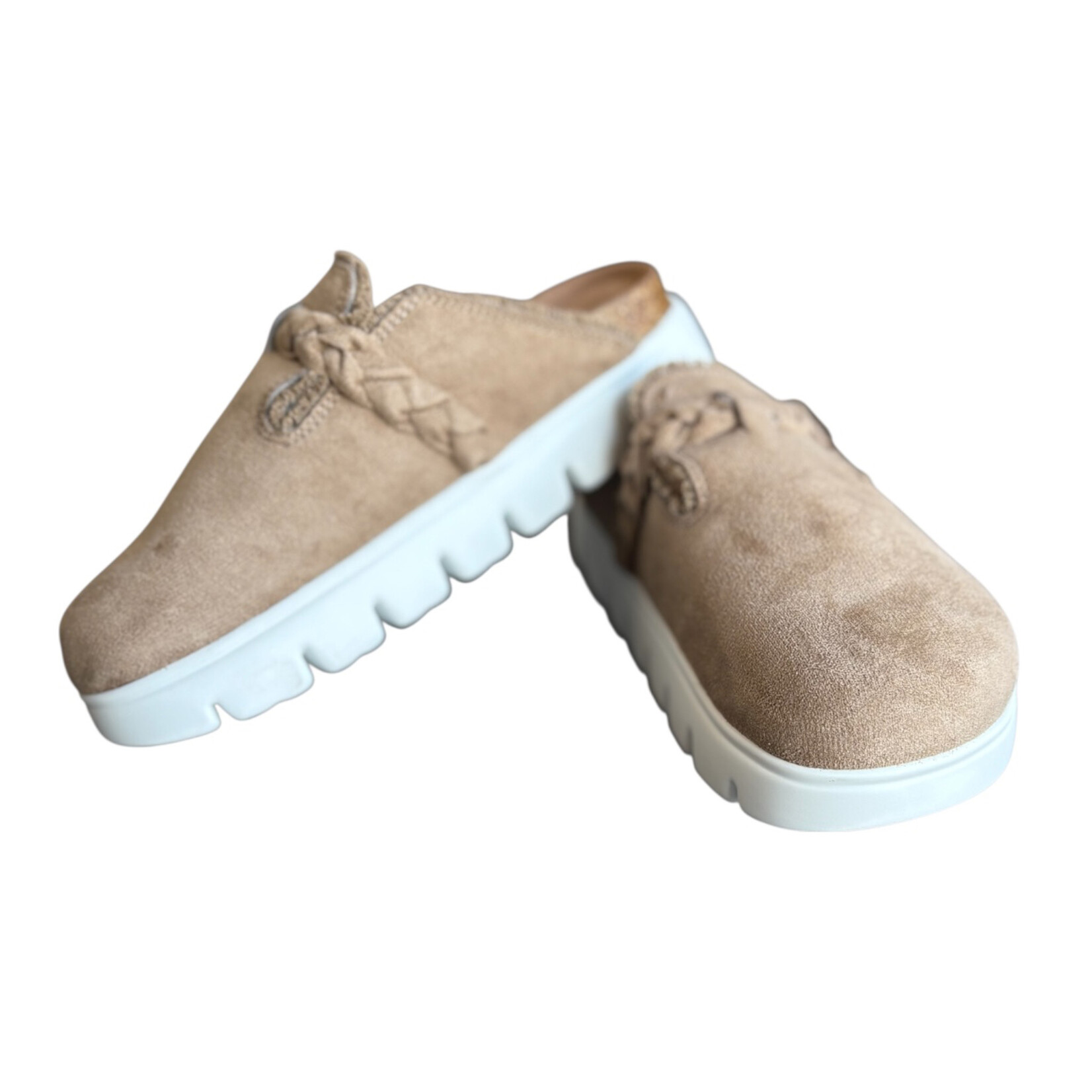 Very G Cali Taupe Slip On Mule