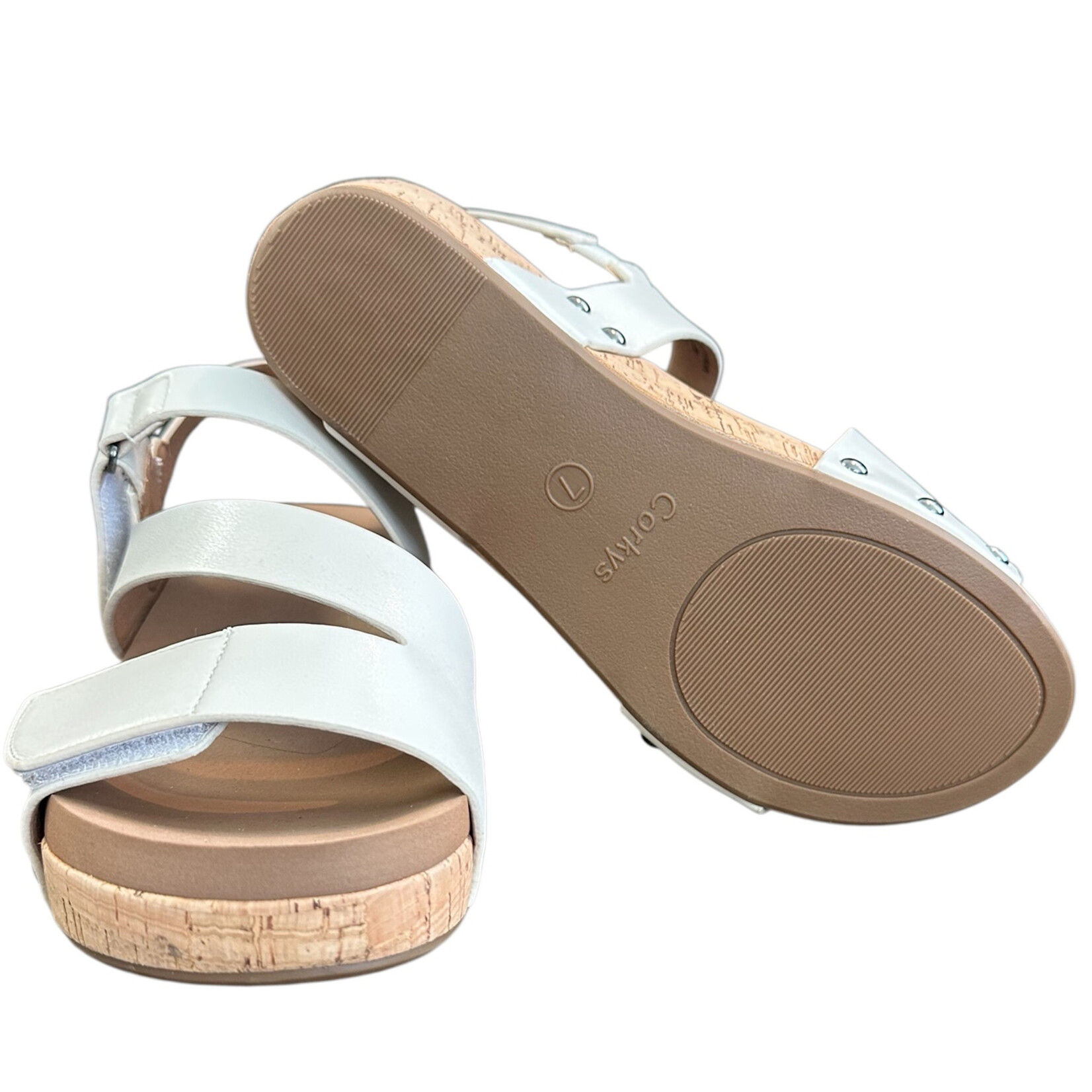 Corkys Rain Check Sandal Ivory