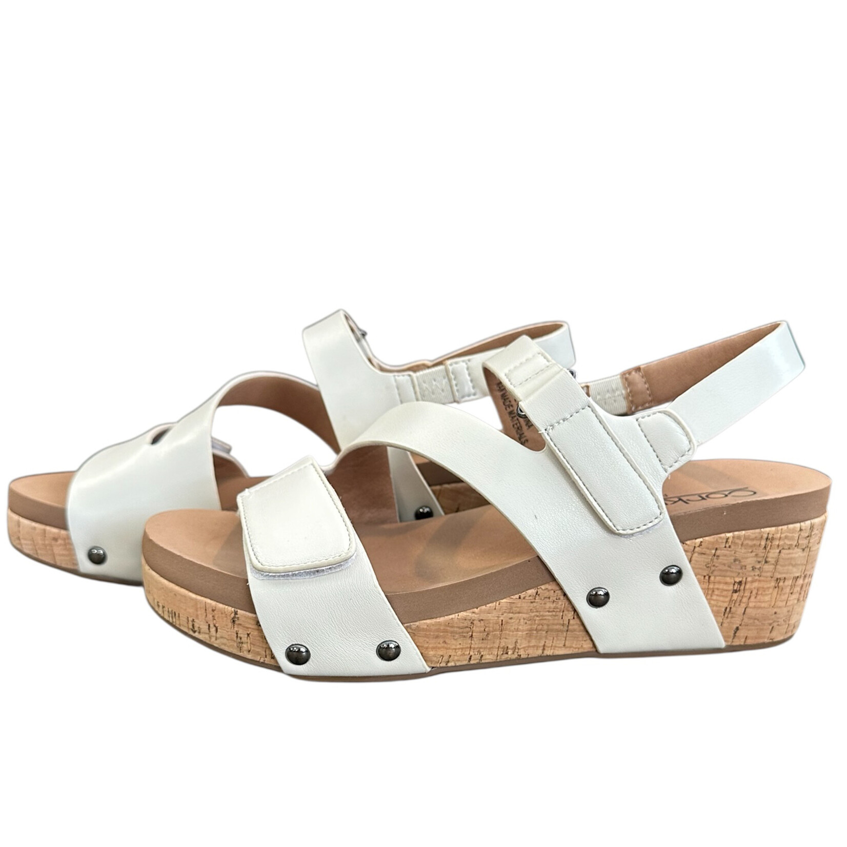 Corkys Rain Check Sandal Ivory