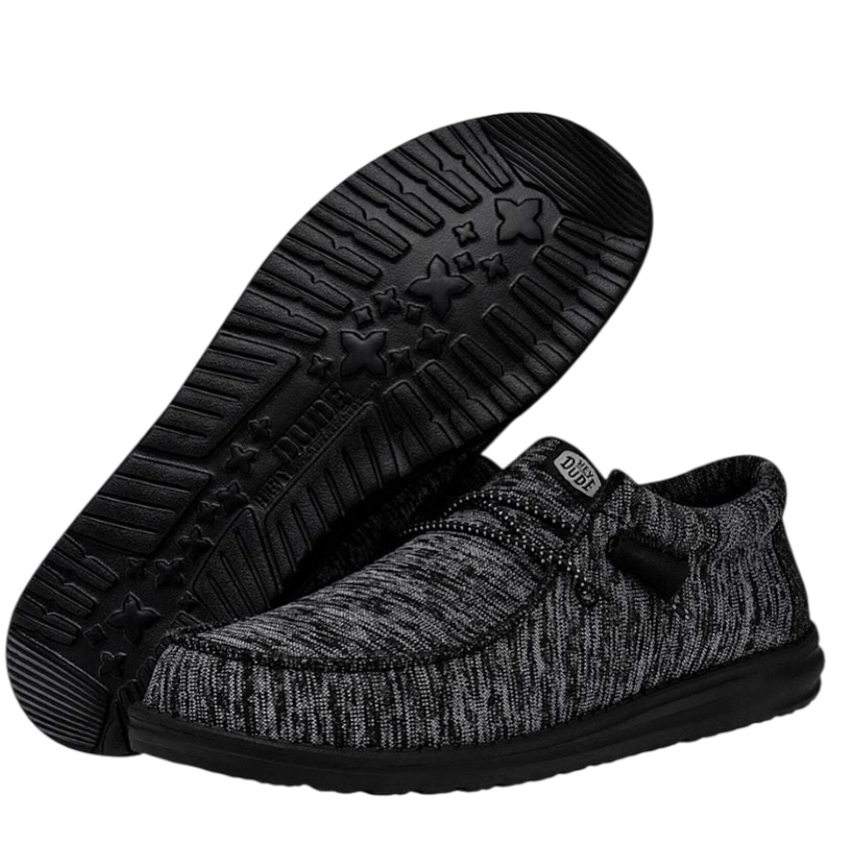 Hey Dude Hey Dude Wally Sport Knit Black/Black