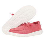 Hey Dude Hey Dude Wendy Stretch Canvas Washed Red