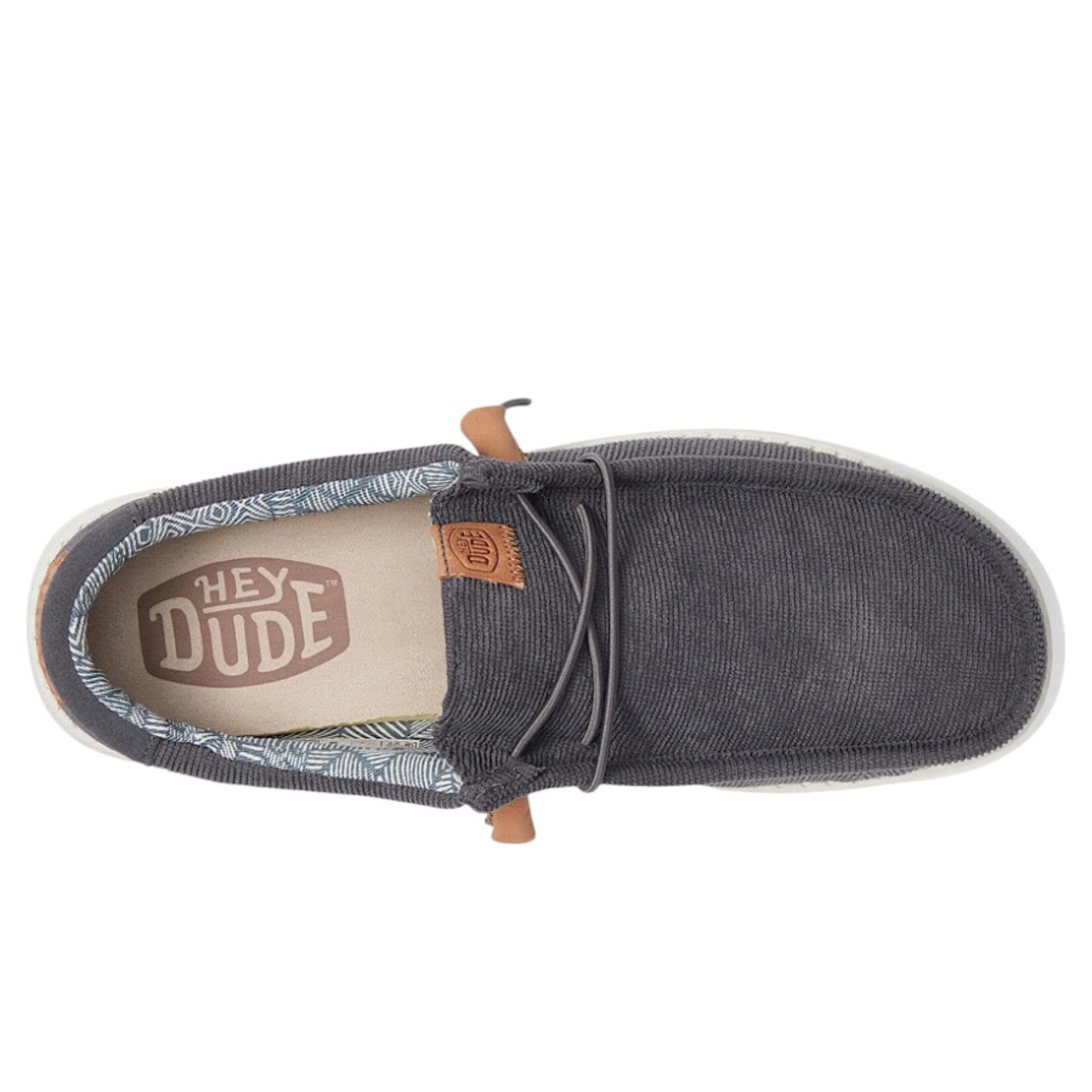 Hey Dude Hey Dude Wally Corduroy Charcoal