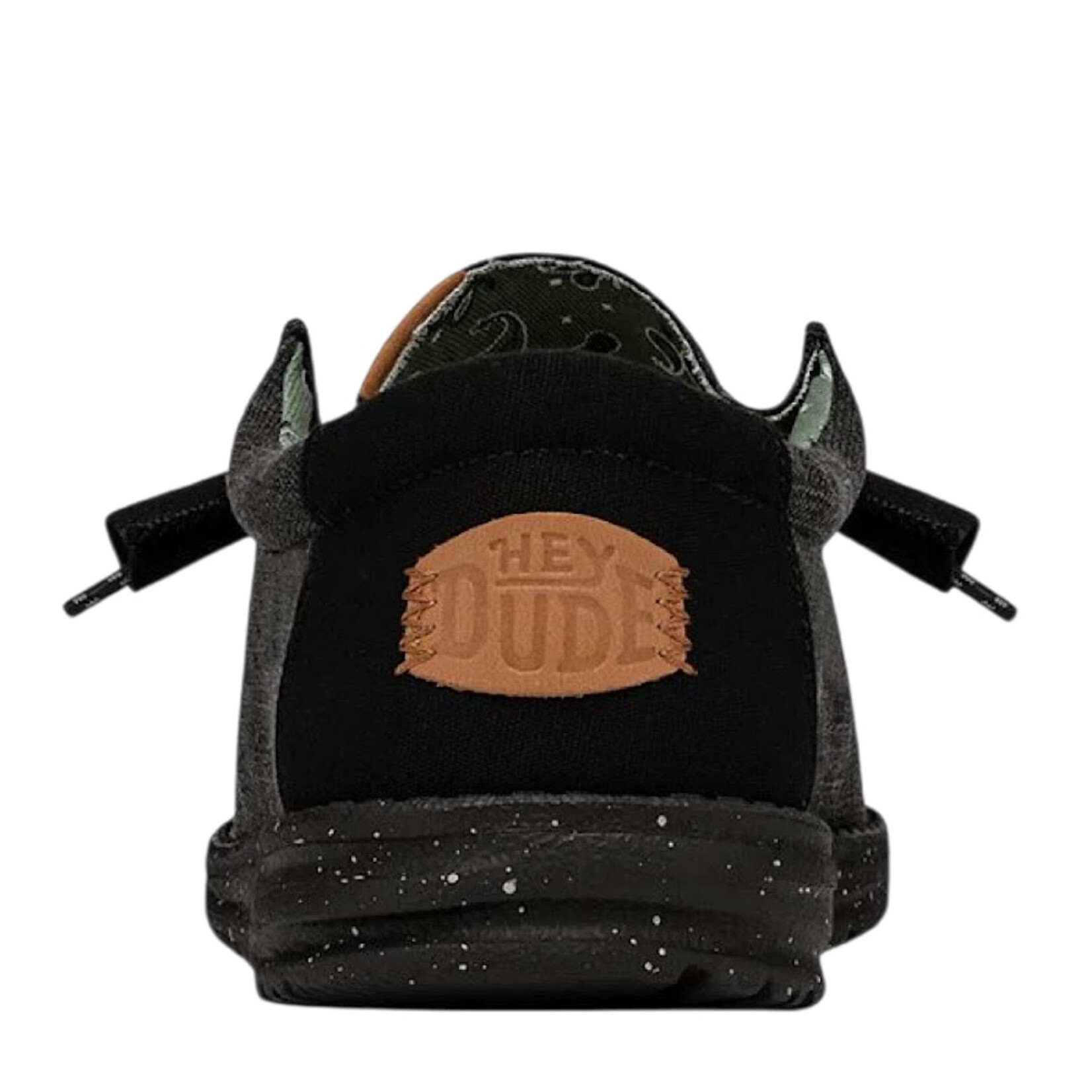 Hey Dude Hey Dude Wally Washed Canvas Black/Black