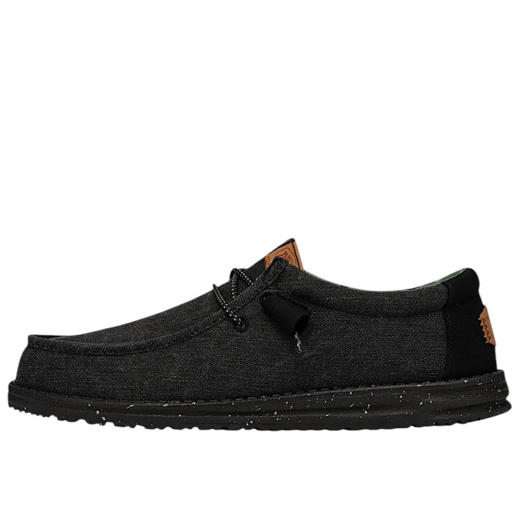 Hey Dude Hey Dude Wally Washed Canvas Black/Black