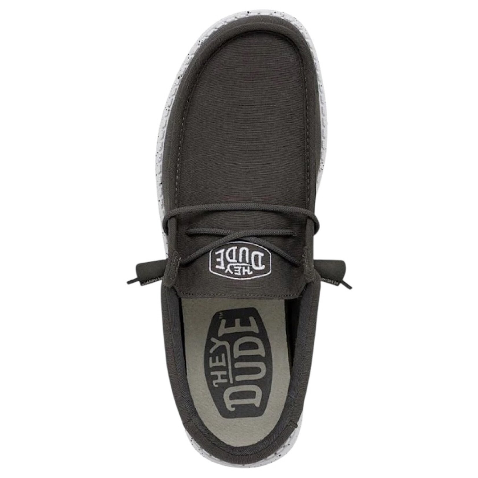 Hey Dude Hey Dude Wally Slub Dark Grey