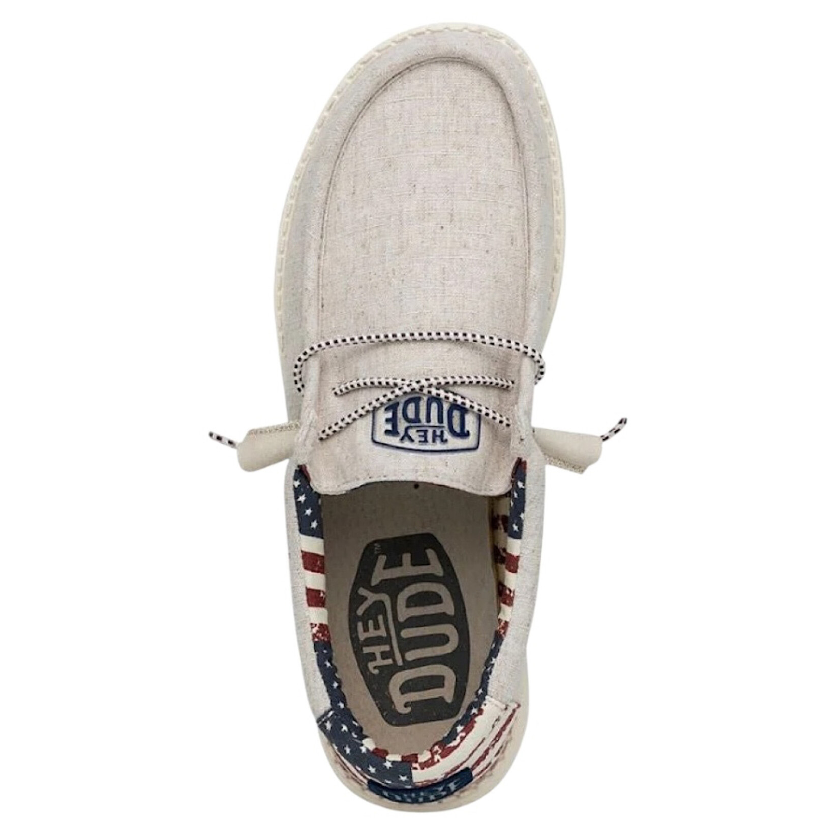 Hey Dude Hey Dude Wally Patriotic Off White