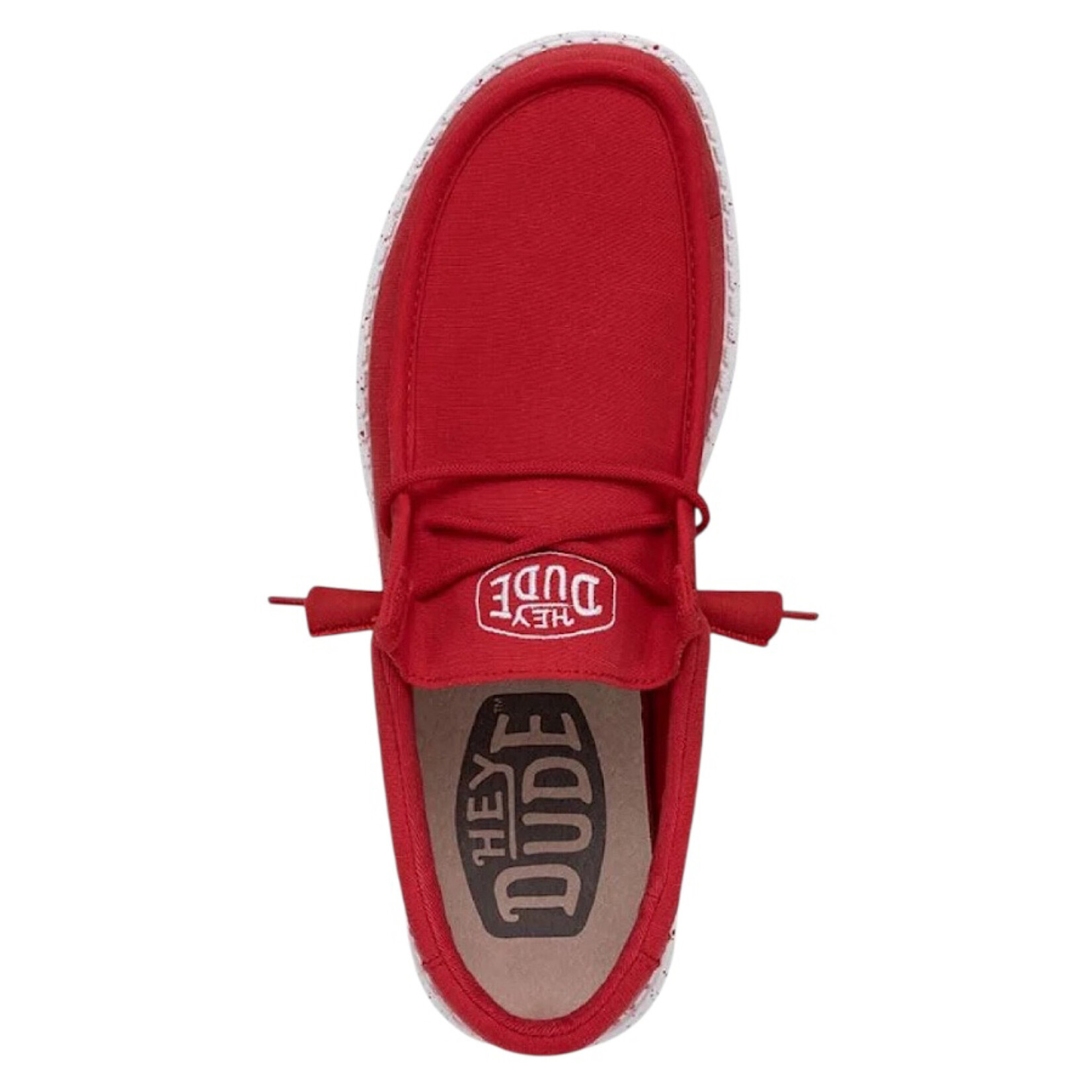 Hey Dude Hey Dude Wally Slub Red Mens