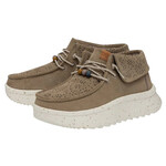 Hey Dude Hey Dude Wendy Peak Fold Boot Suede Brown Womens