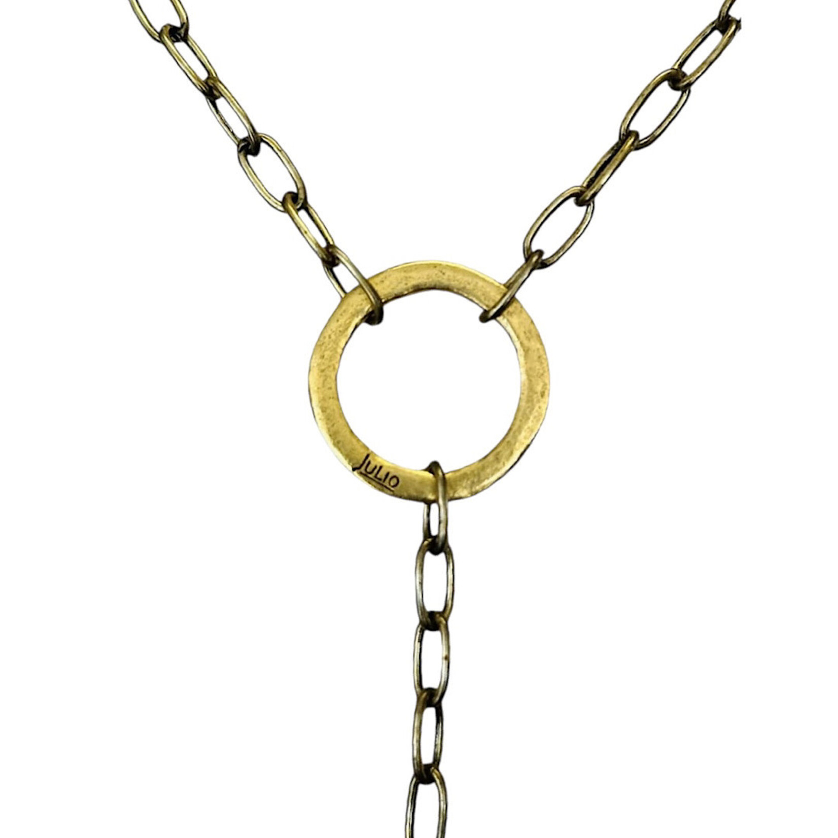 Julio Designs Gold Arrowette Necklace