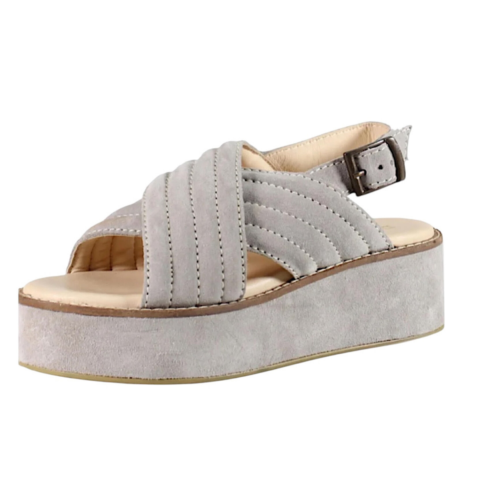Dor Ian Sand Suede Wedge