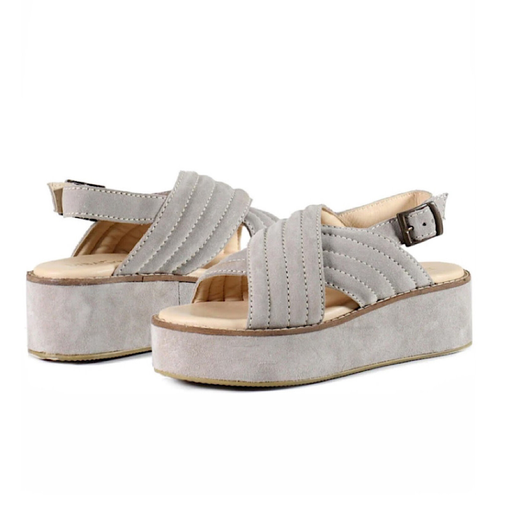 Dor Ian Sand Suede Wedge
