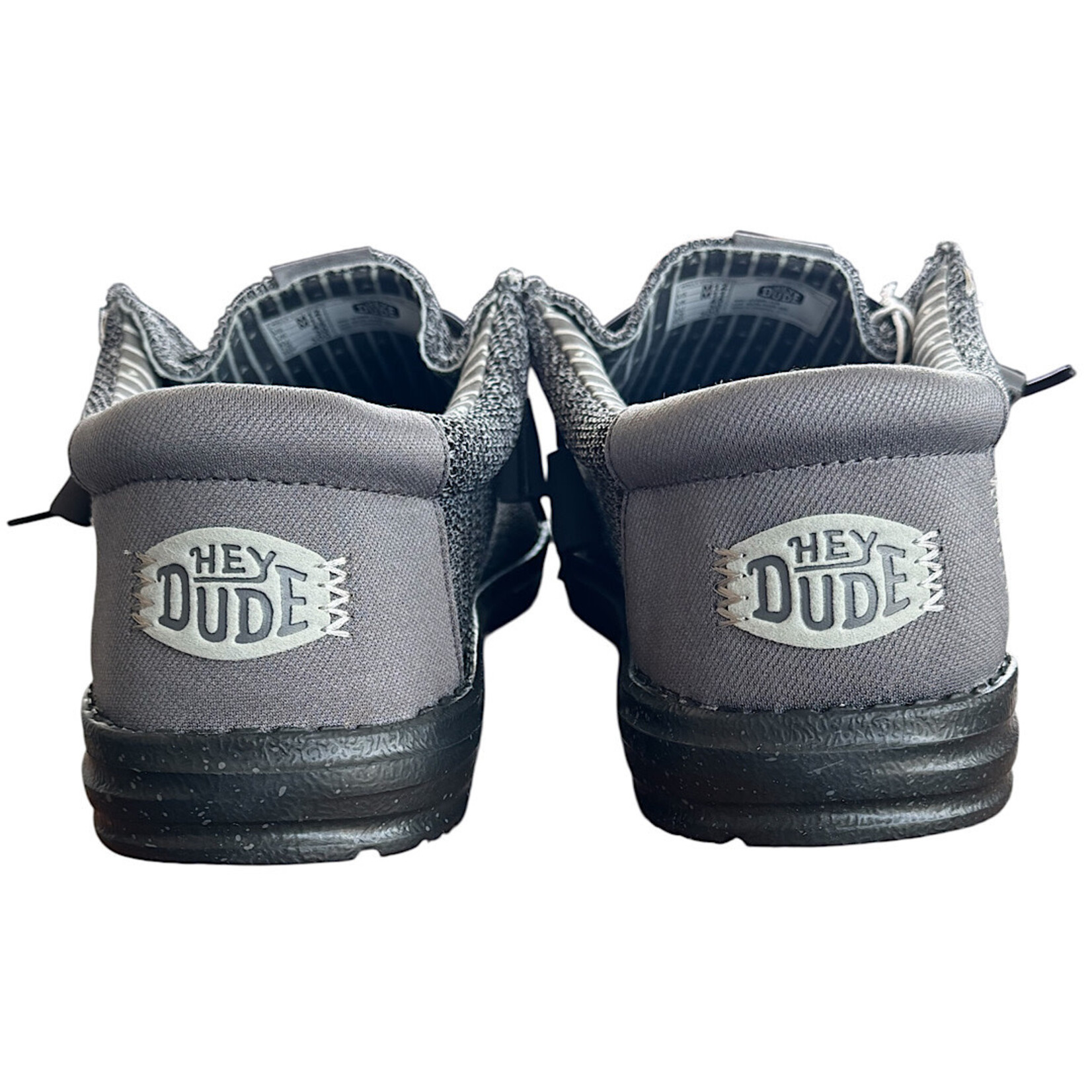 Hey Dude Hey Dude Wally Stretch Sox Granite Grey/Black