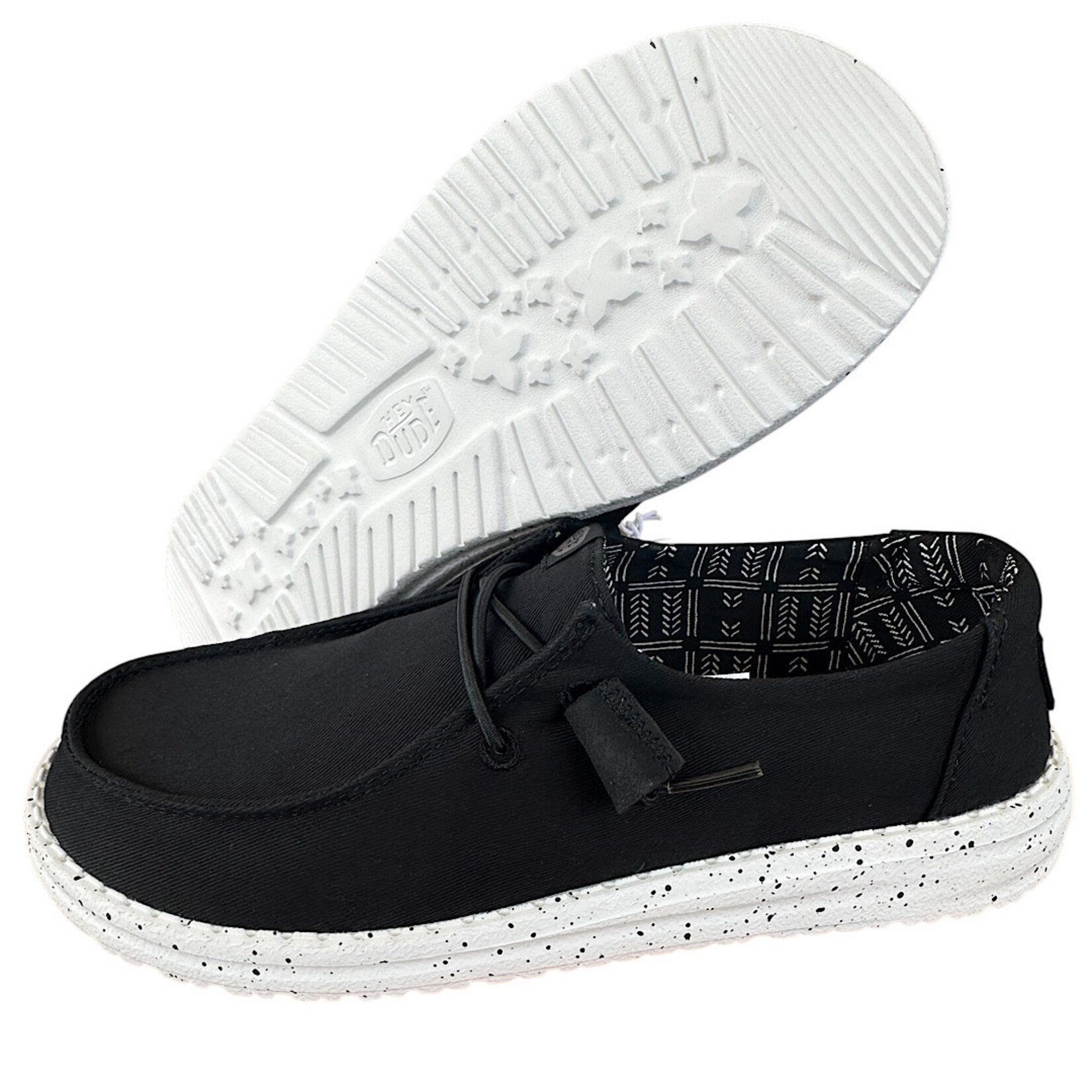 Hey Dude Hey Dude Wendy Stretch Canvas Black Odyssey