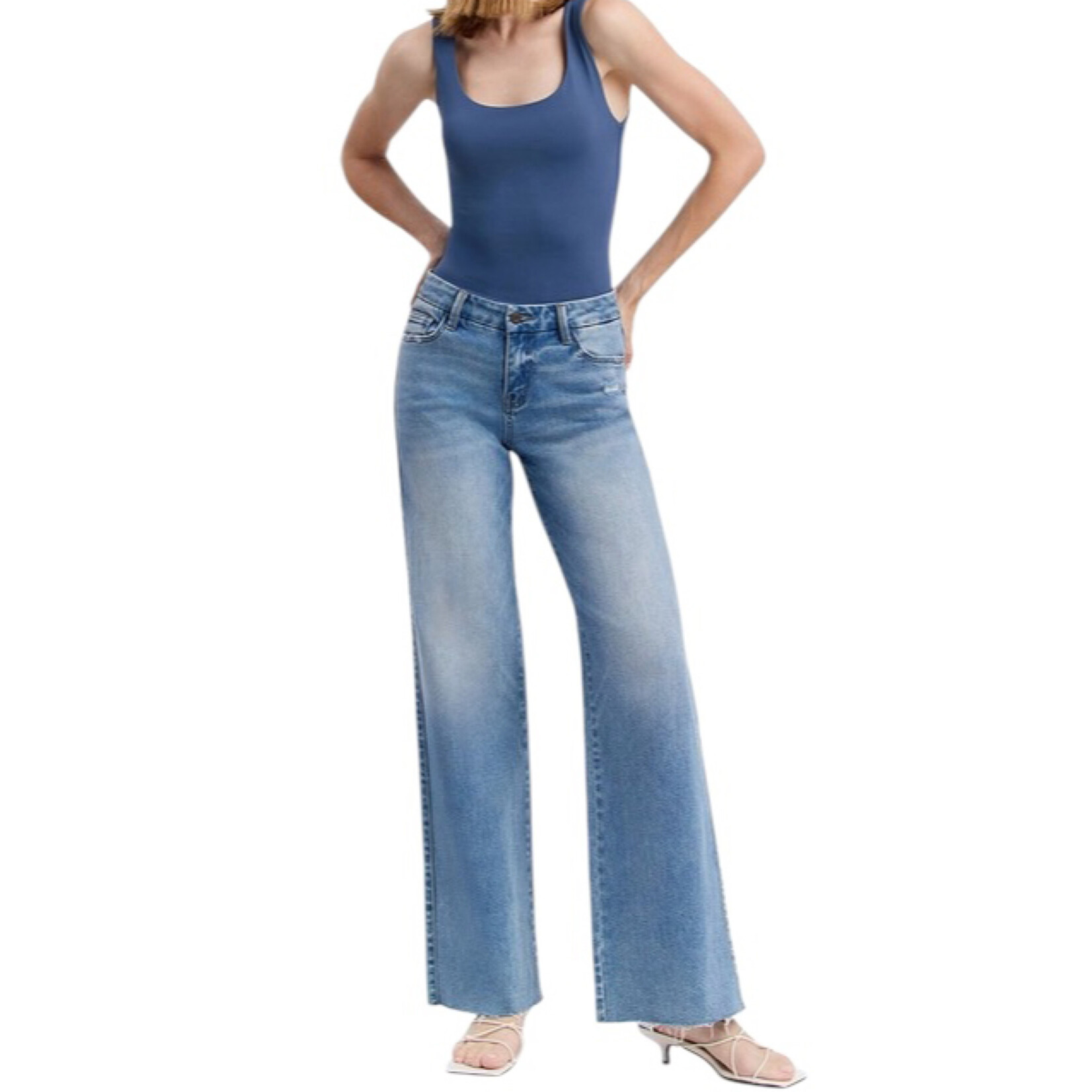 T6017N Vouchsafe Mid Rise Wide Leg