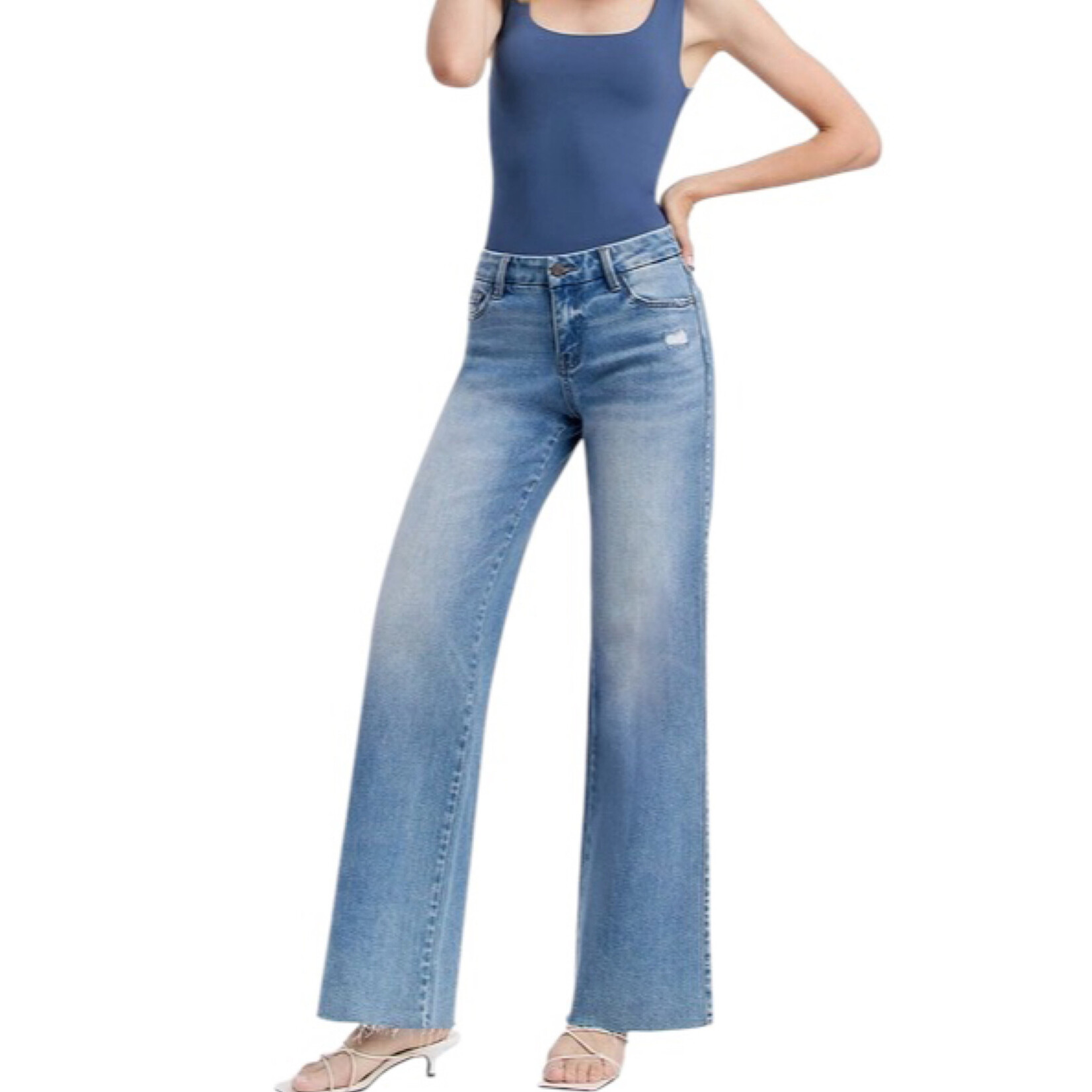 T6017N Vouchsafe Mid Rise Wide Leg