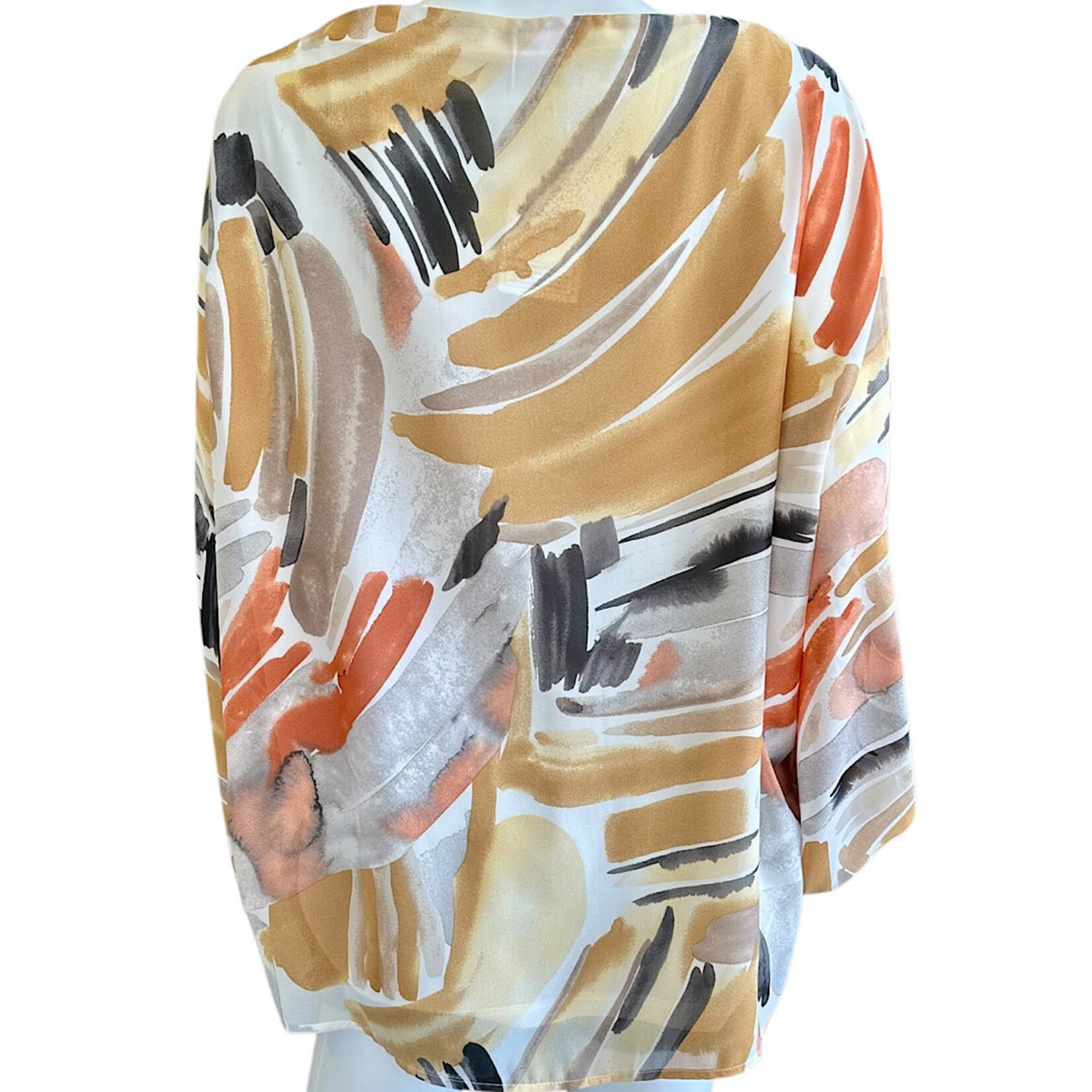 Plus Balloon Sleeve Blouse