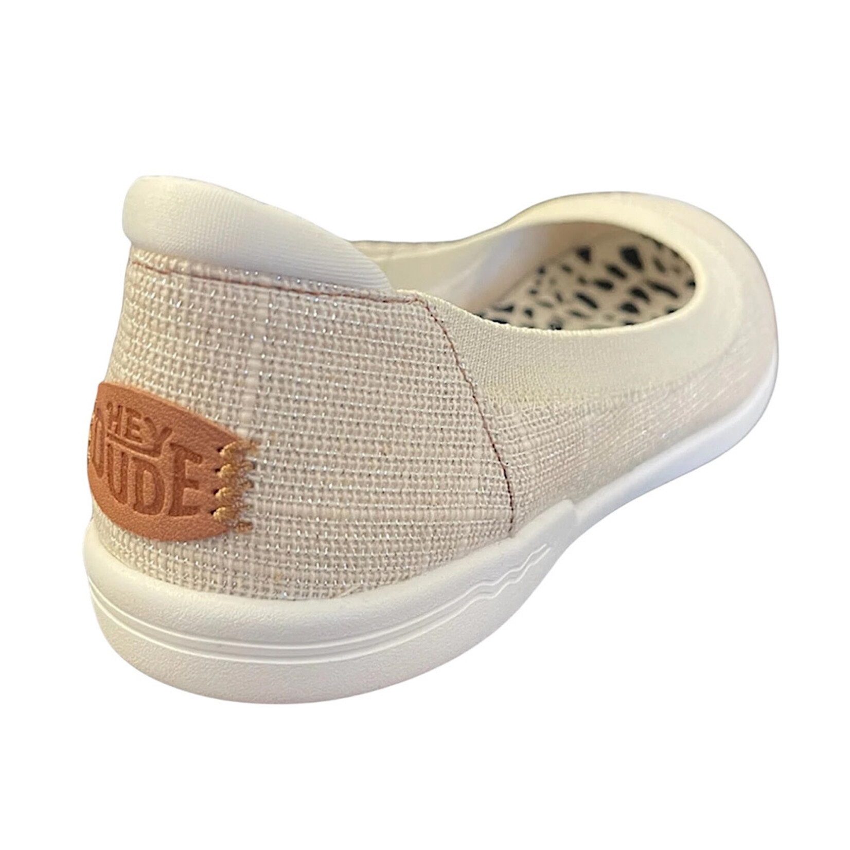 Hey Dude Hey Dude Savannah Slip Classic Natural/Gold Womens