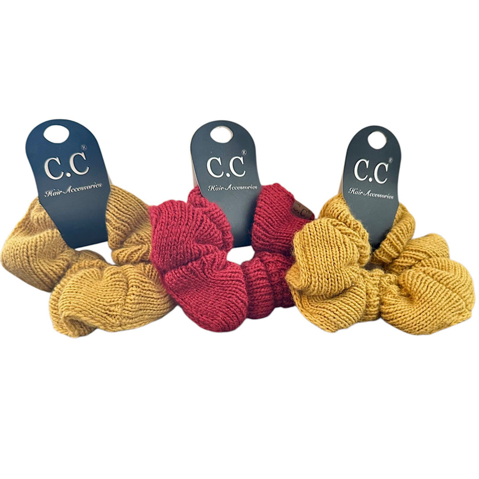C.C Knit Scrunchie