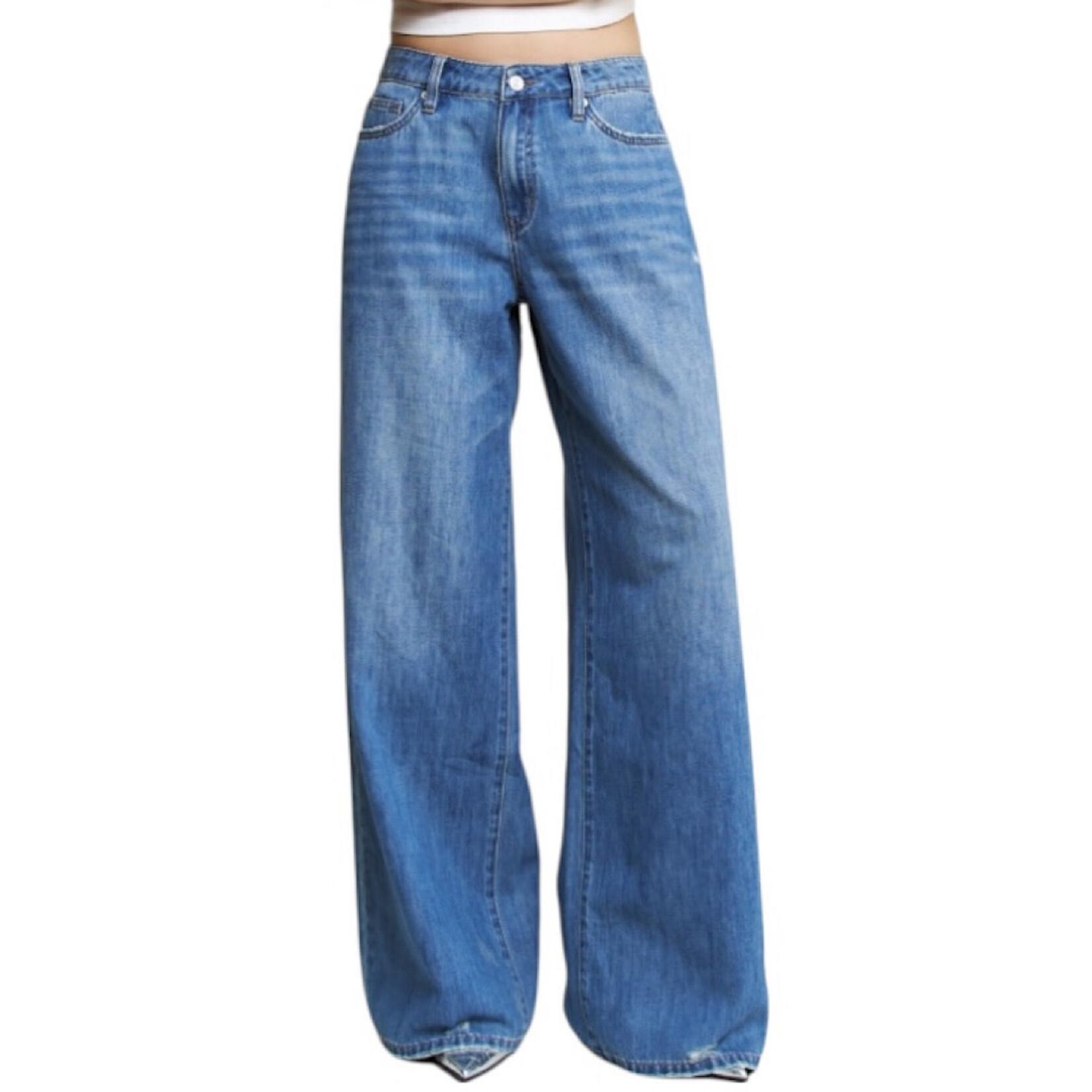 Mica Denim Mica Denim High Rise Wide Leg  MDP-W3320
