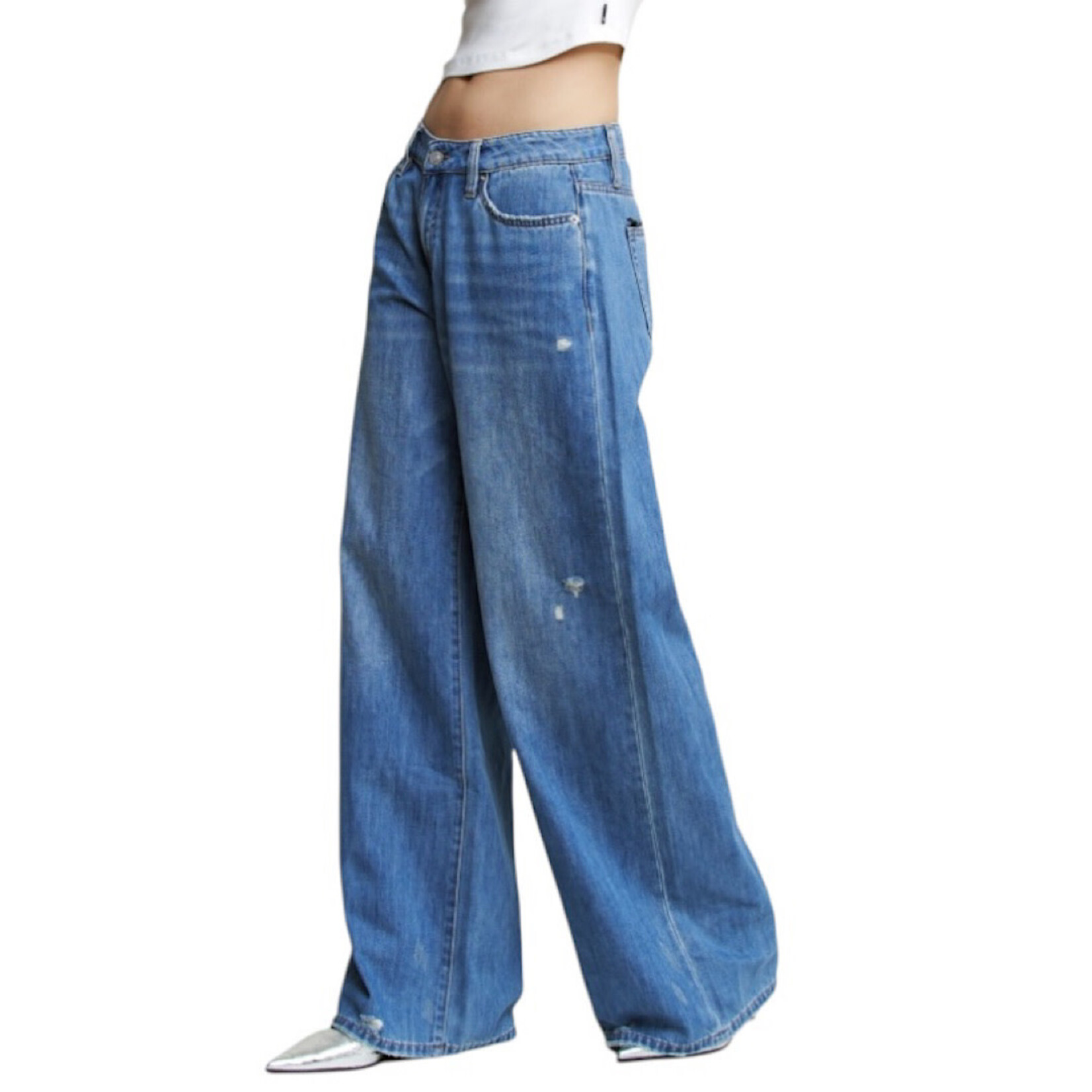 Mica Denim Mica Denim High Rise Wide Leg  MDP-W3320