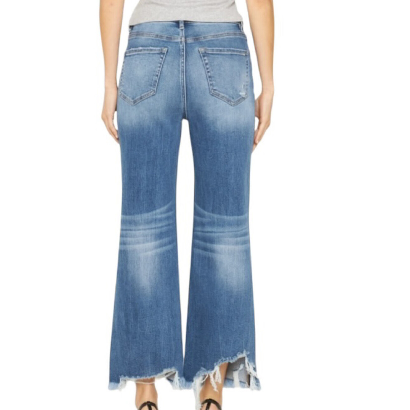 Mica Denim Mica MDP-W3522DK Super High Destressed Jeans