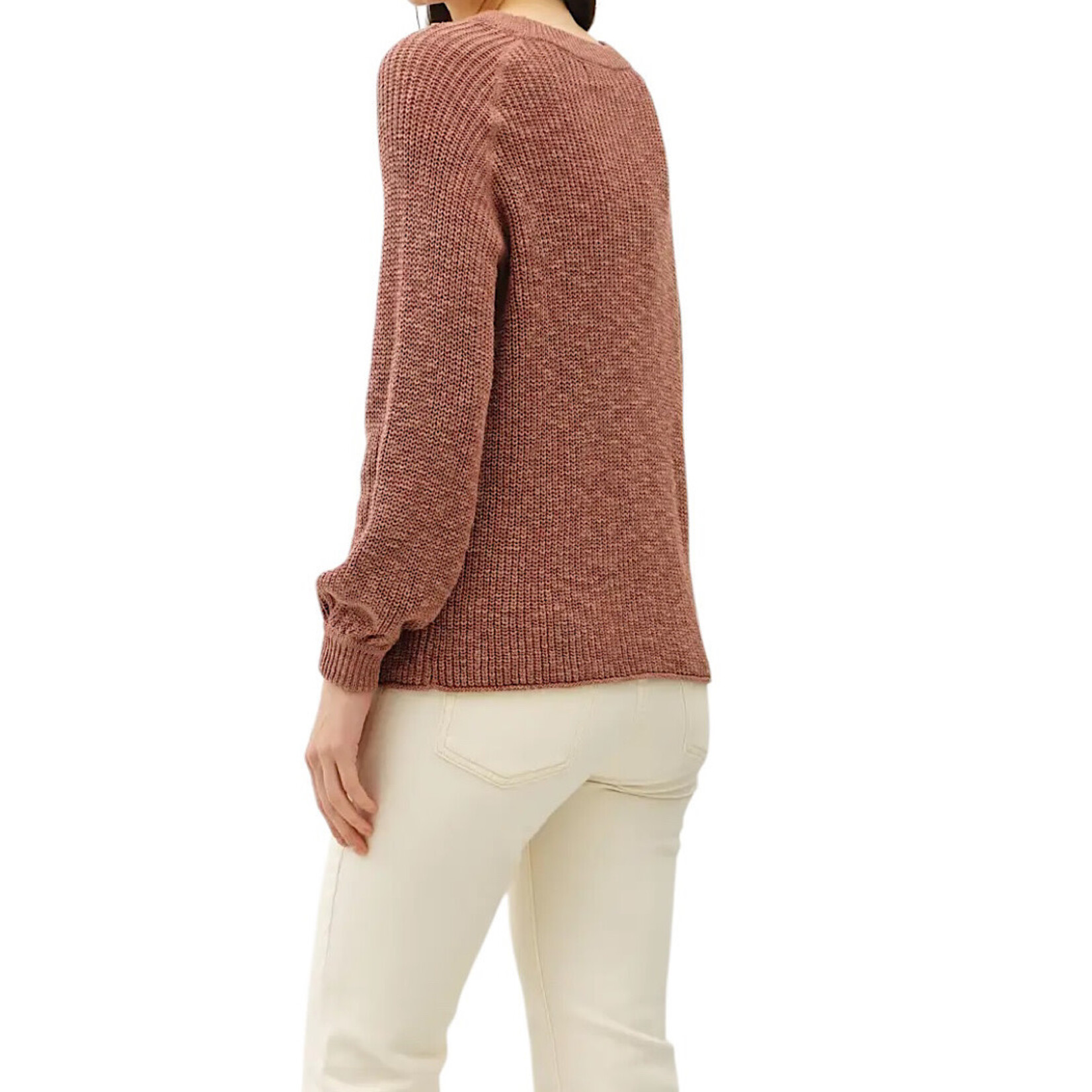 Clay Chunky Knit Long Sleeve Sweater Top