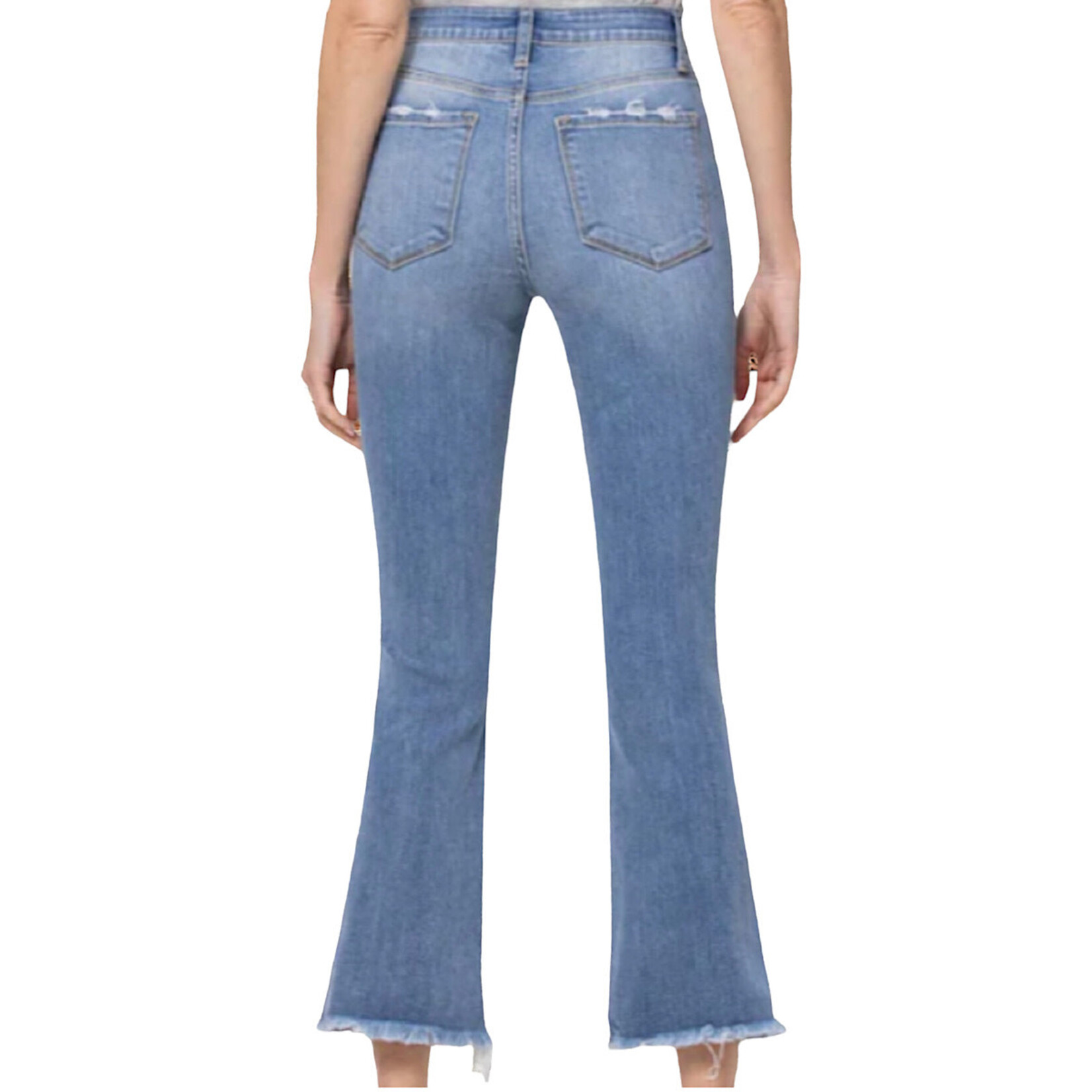 Vervet VT5513 High Rise Crop Flare