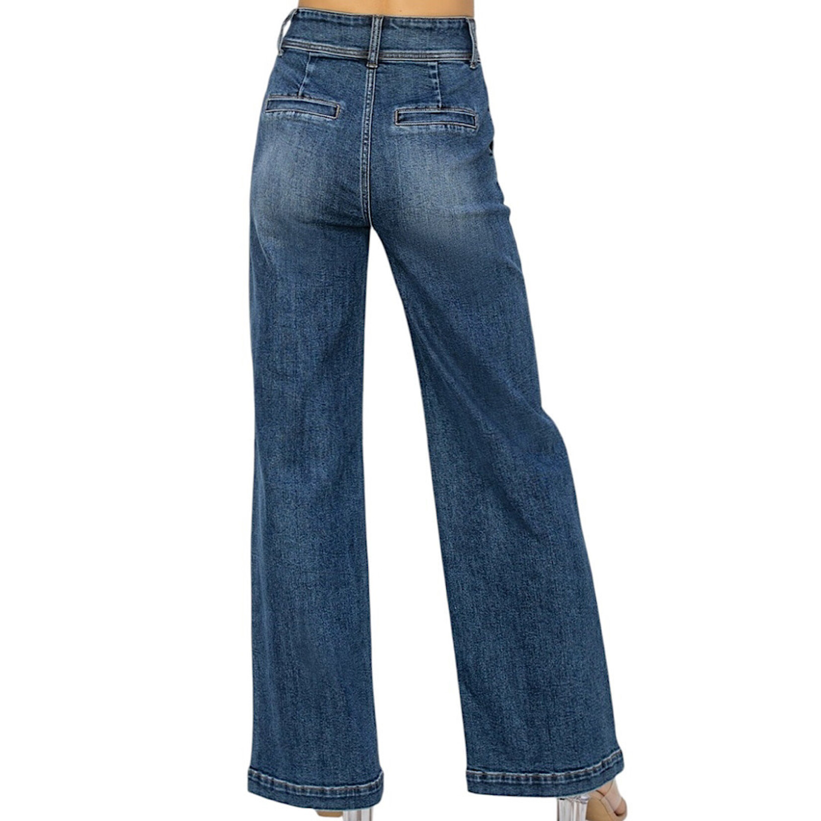 RDP5765 H/R Double Button Wide Leg 3/26