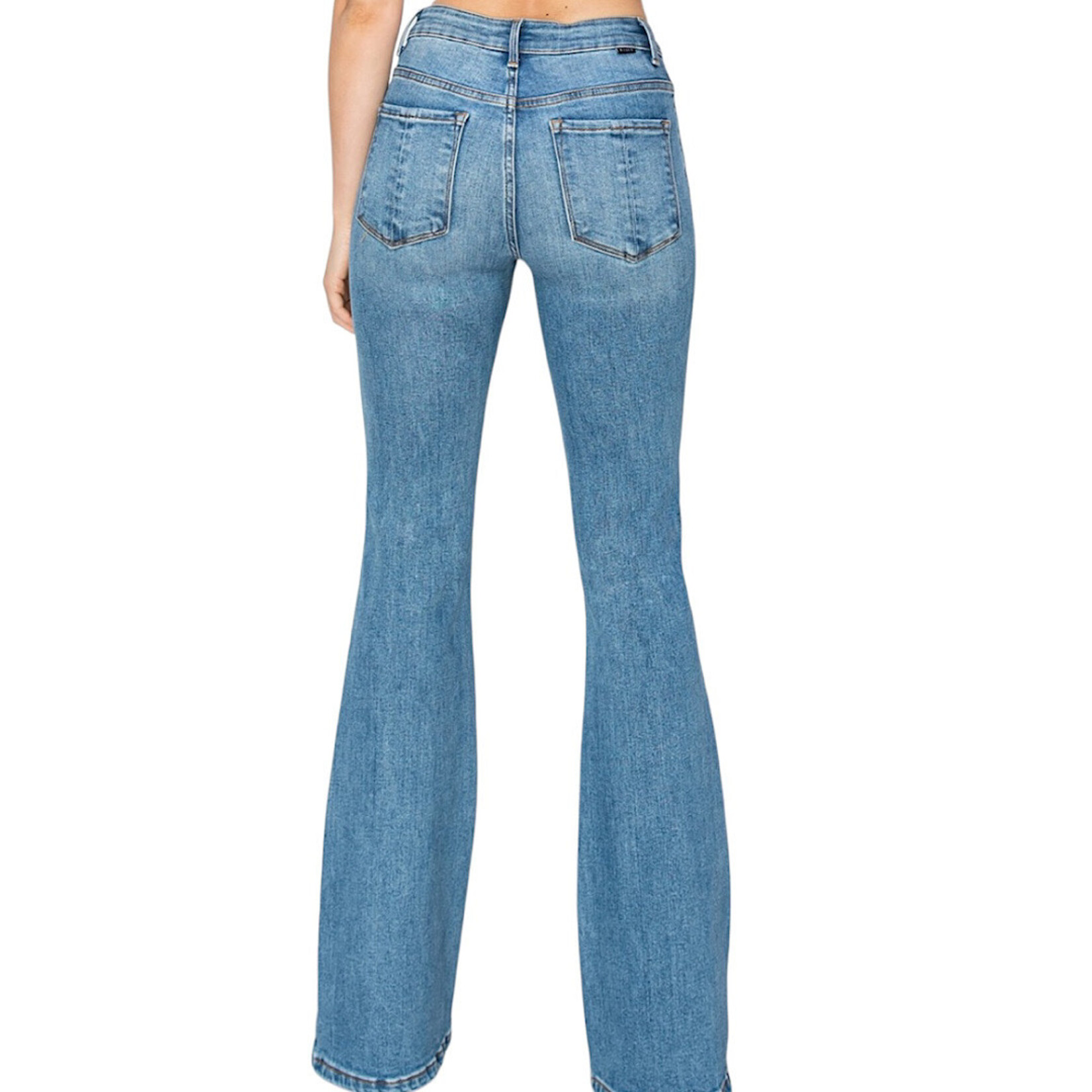 Risen RDP5404CH Medium Mid Rise Flare Basic Jean