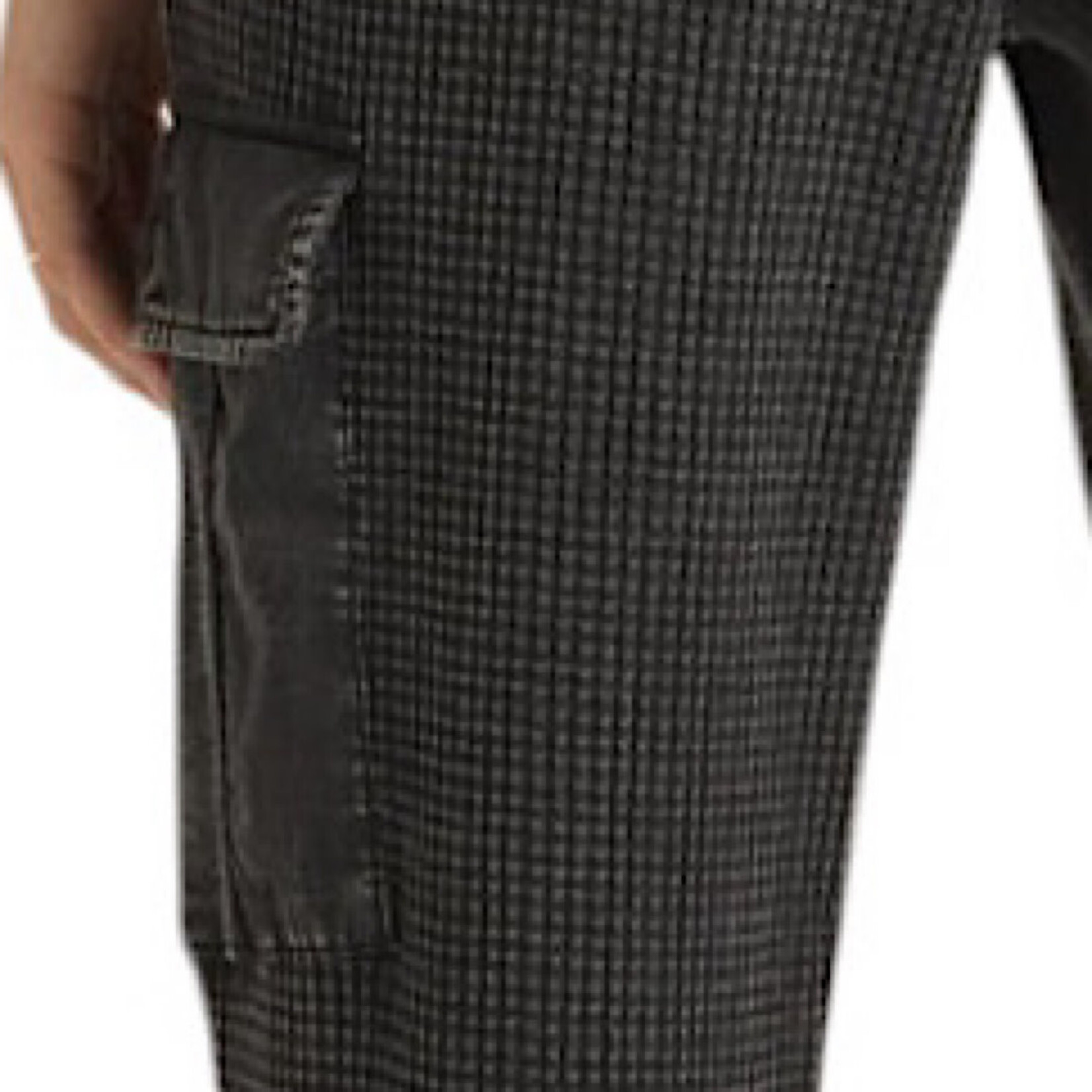 Z Supply Z Supply Niles Waffle Cargo Jet Black Pant