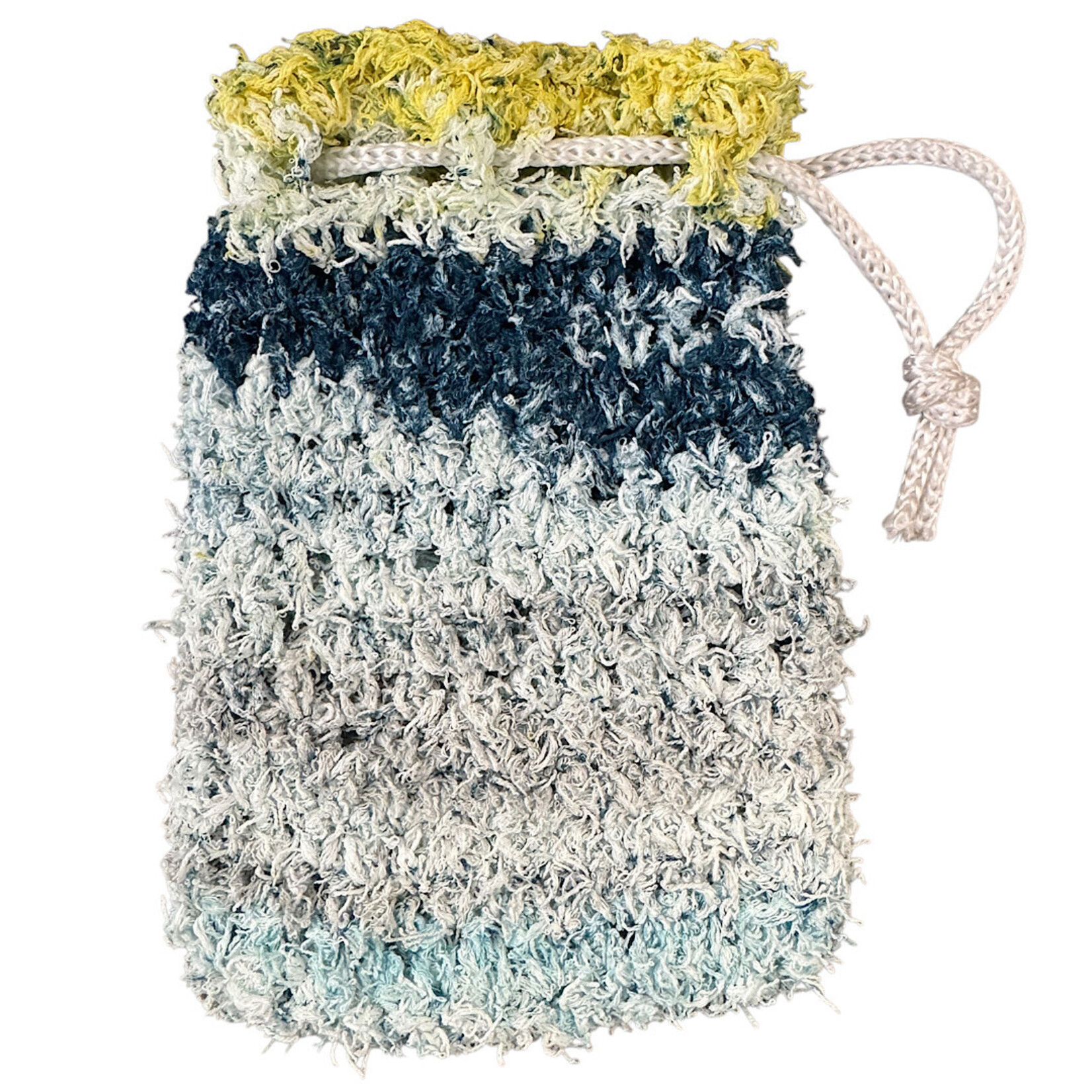 DS Designs Crochet Soap Holder with Drawstring