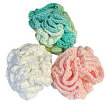 DS Designs Crochet Body Pouf