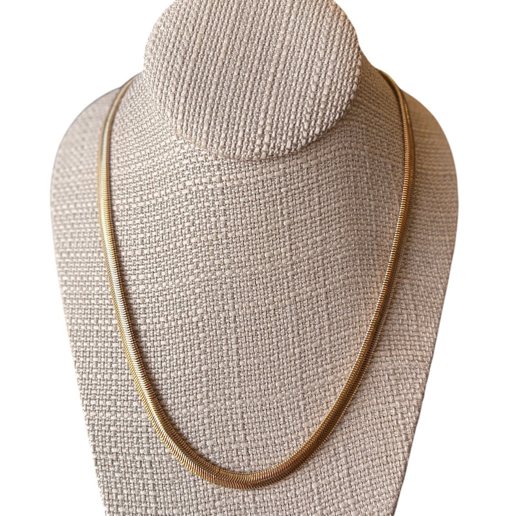 Gold Snake Chain Necklace