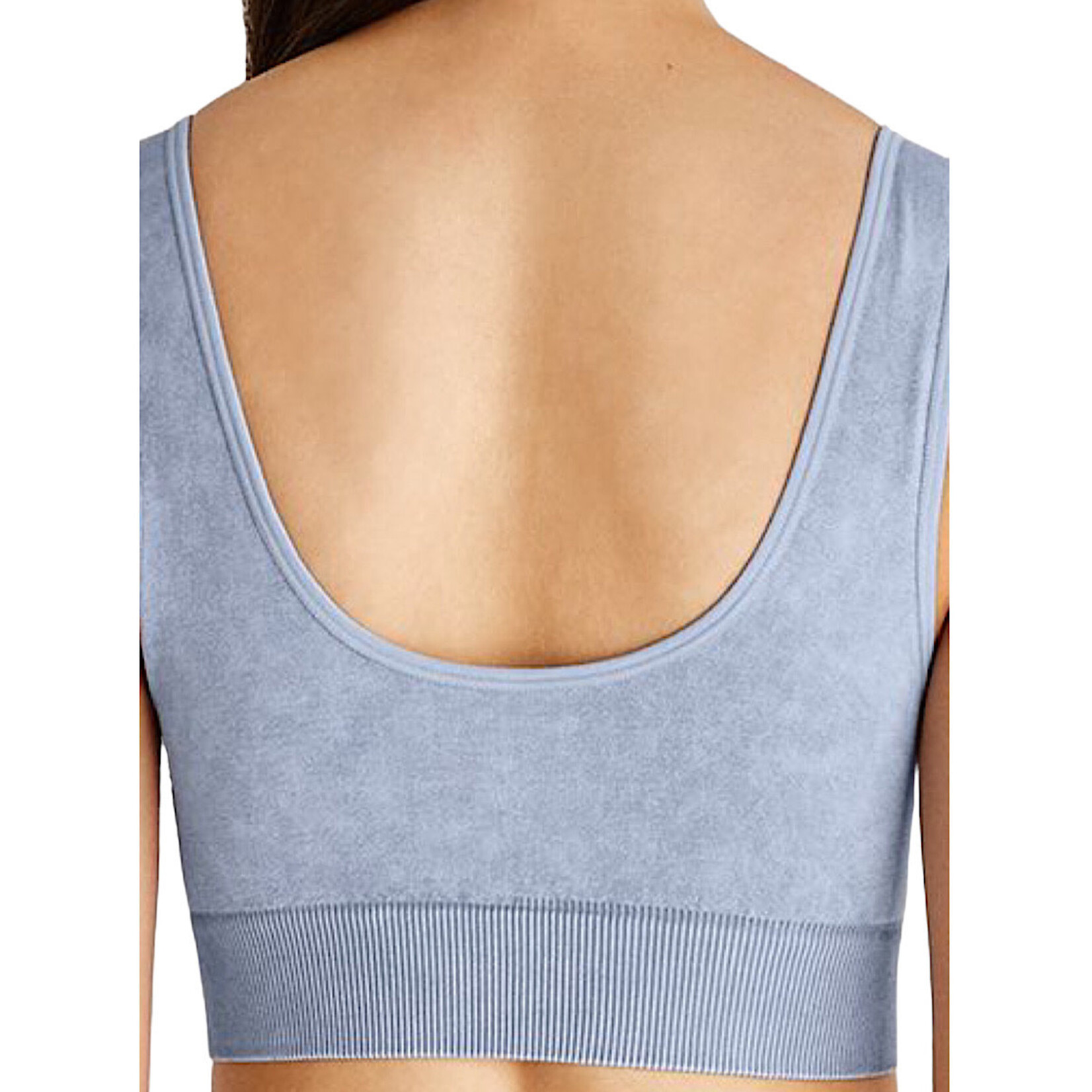 Z Supply Z Supply Work It Out Seamless Bra Ocean