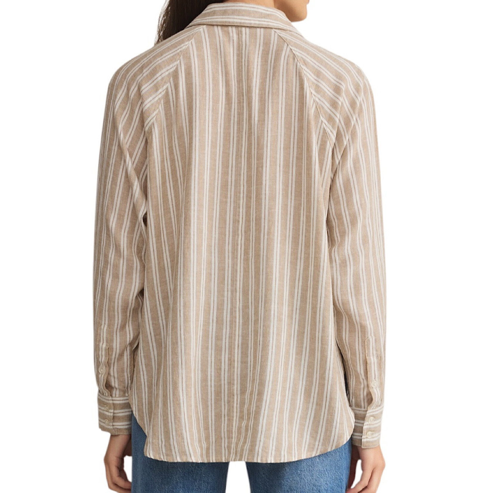 Z Supply Z Supply The Perfect Line Top Pebble Moon