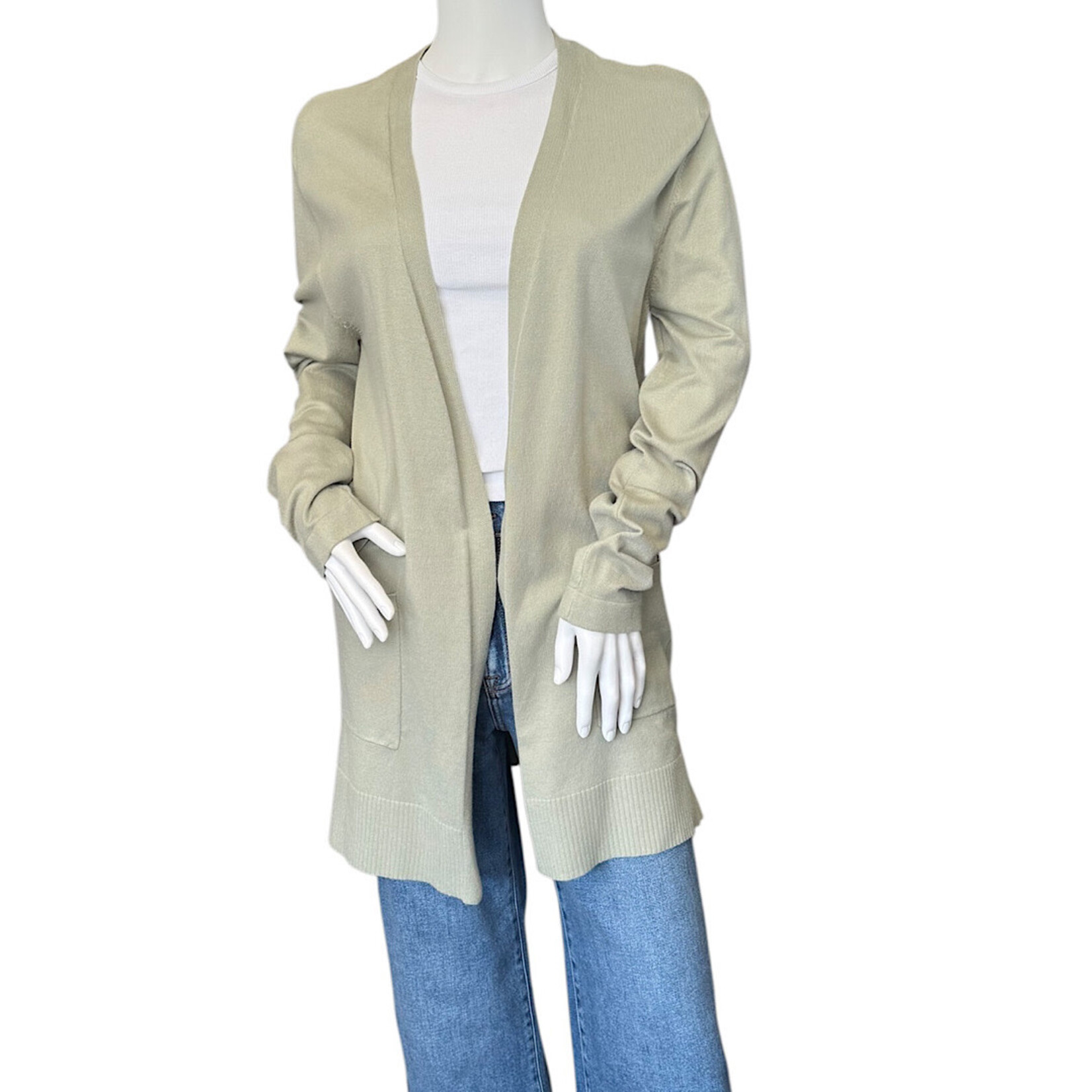Sage Pocket Cardigan