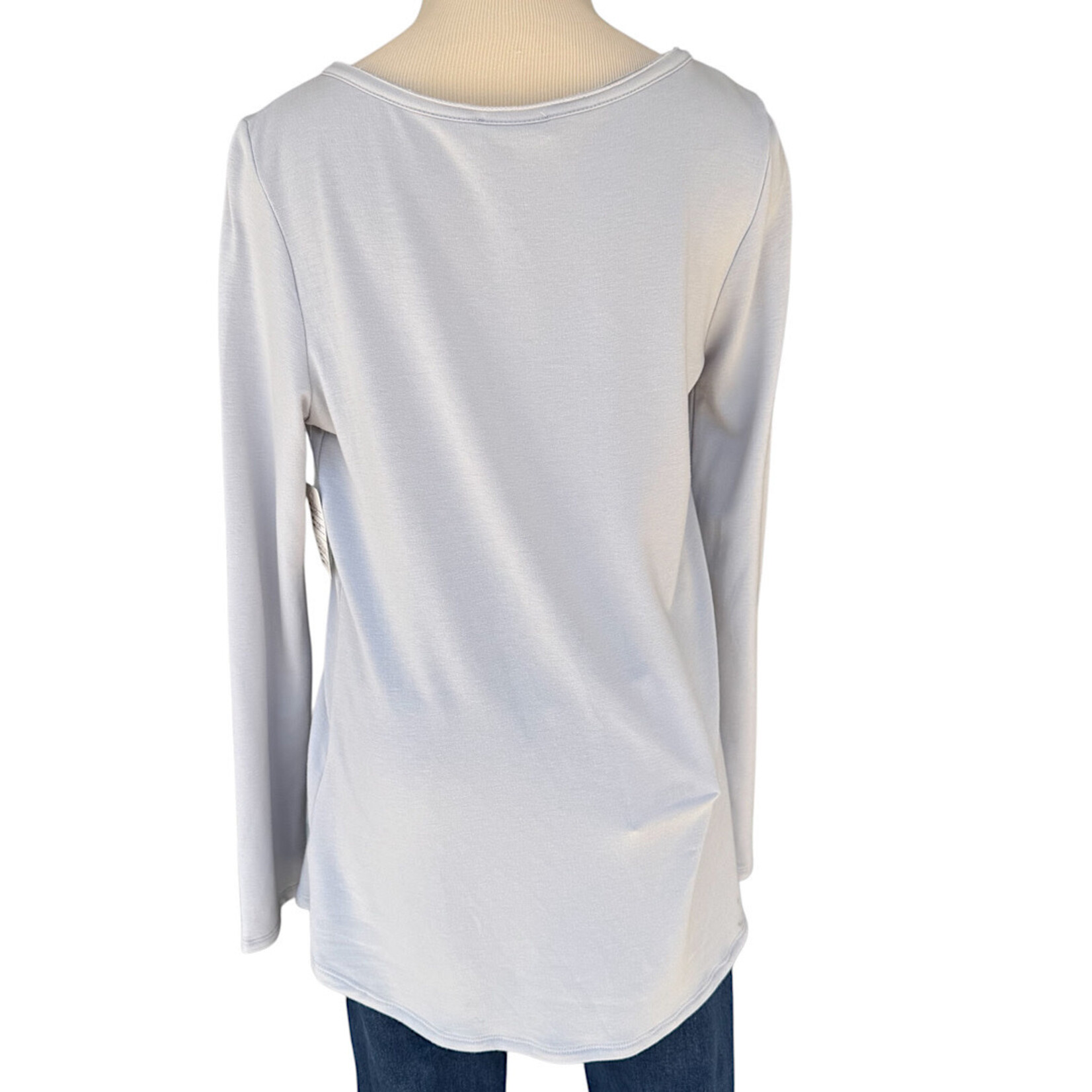 Andree Long Sleeve Grey Top Size L-RF