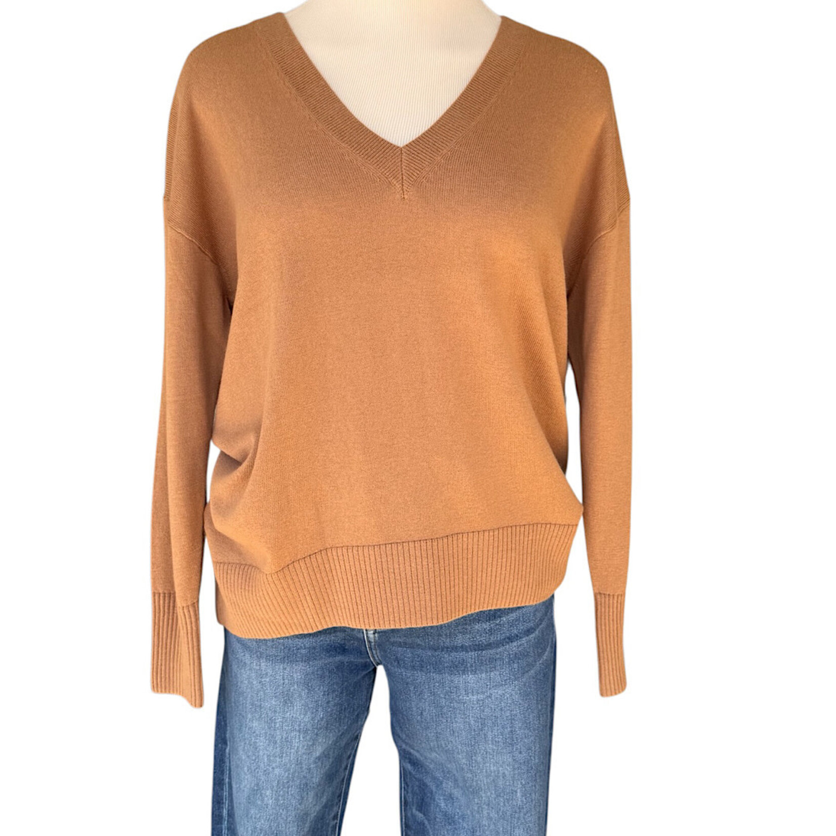 Loft Camel Sweater Size XS-RF