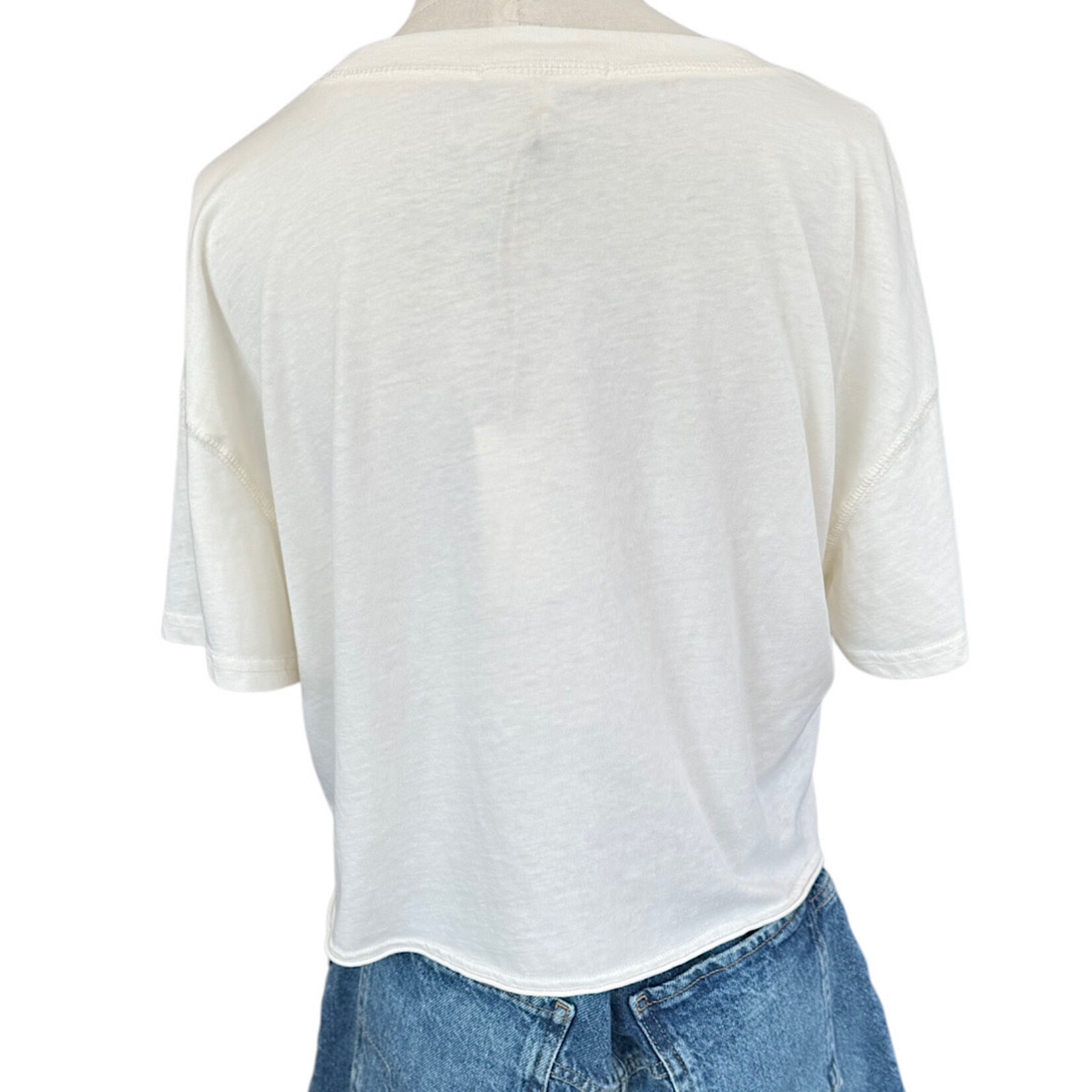 Z Supply Z Supply Vintage Enjoy Sleep Tee Bone