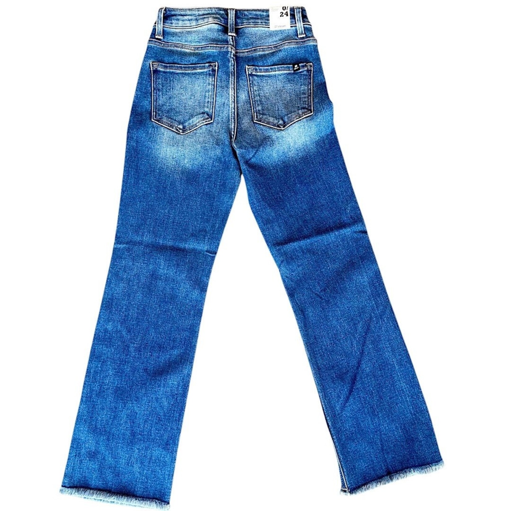 J21 JVP1001 High Rise Crop Straight Jeans