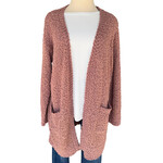 Blush Popcorn Cardigan Size Medium-RF