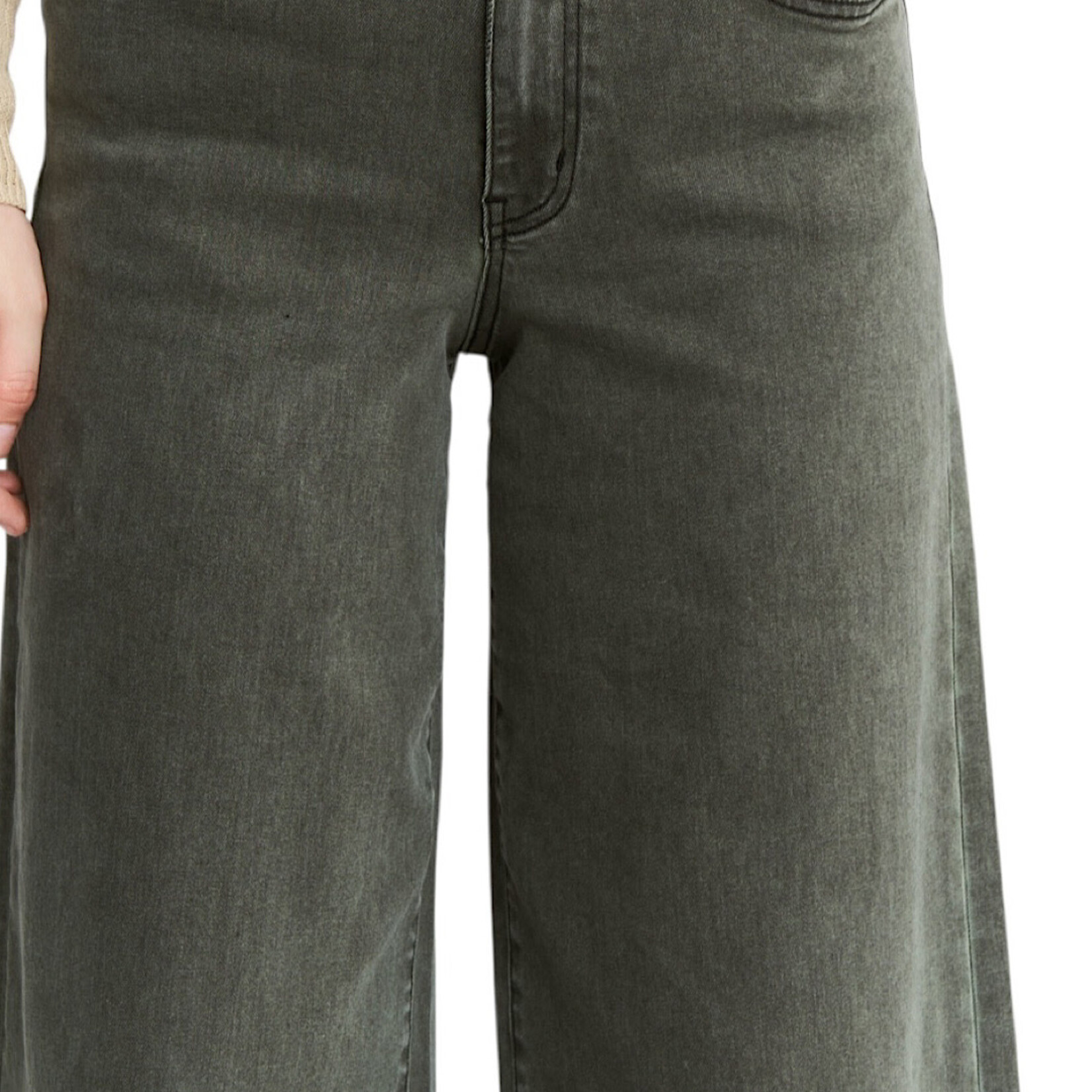 Mica Denim Mica MDP-W3614CA H/R Wide Leg Jean