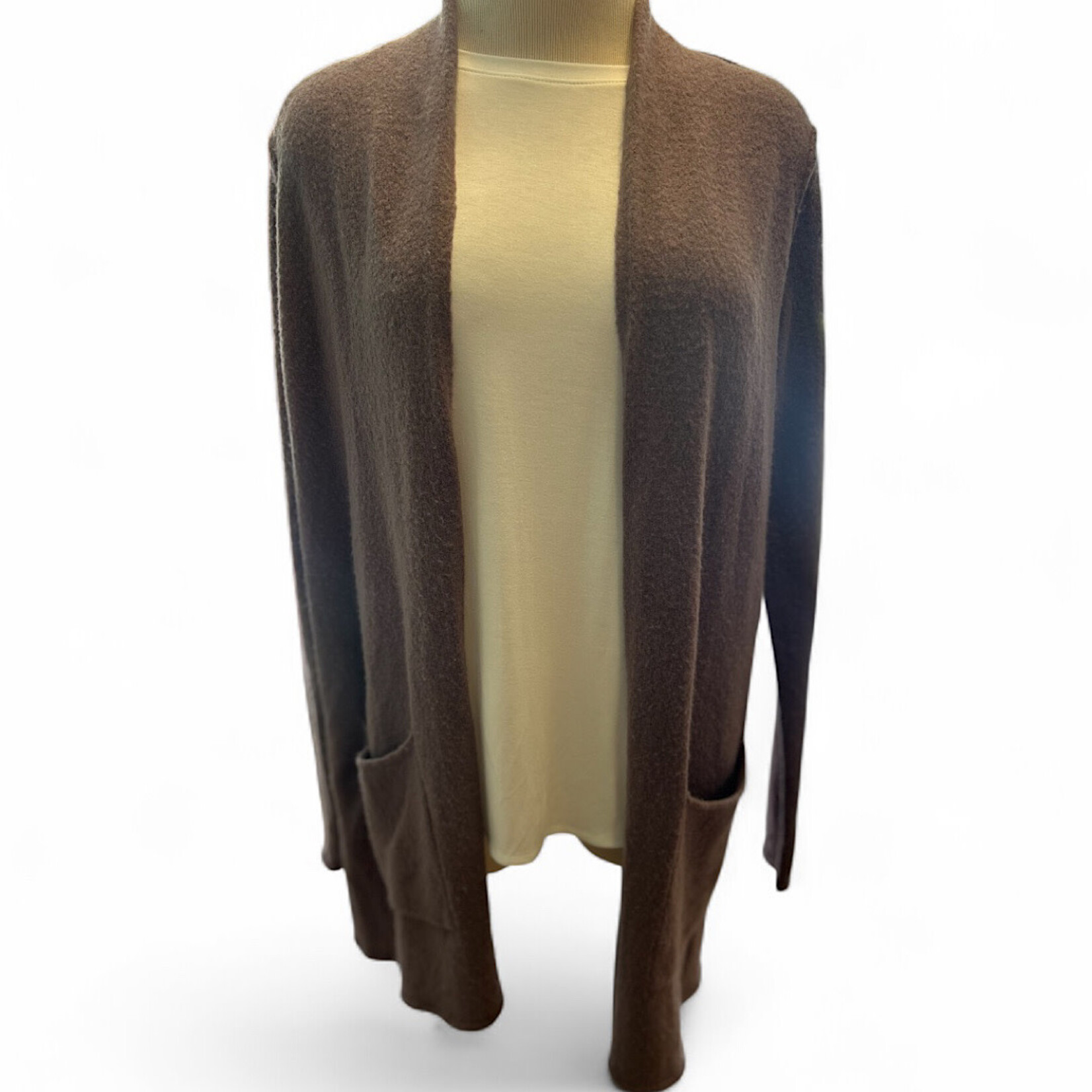 Mauve Long Sleeve Cardigan Size Medium-RF