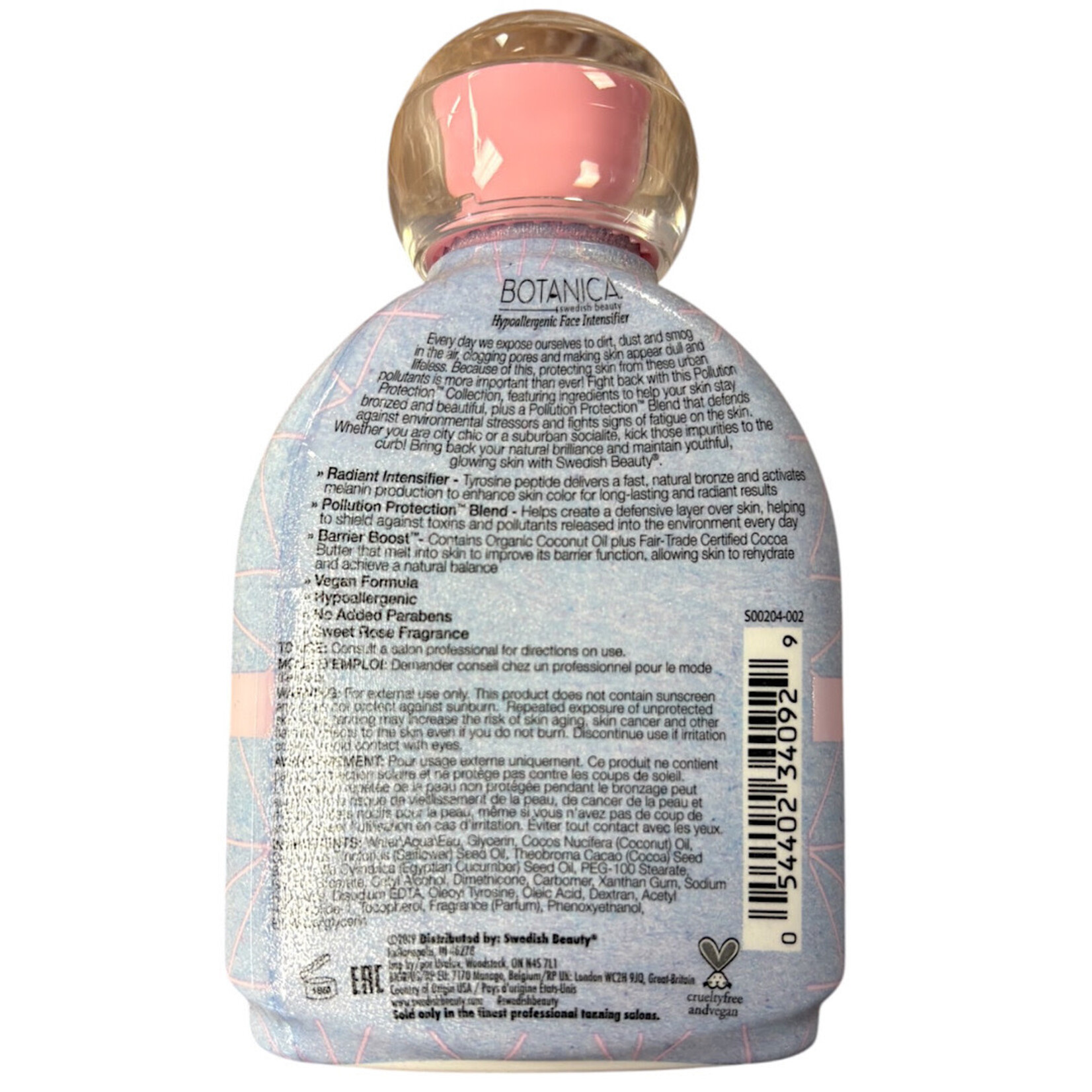 Swedish Beauty Tanning Lotion