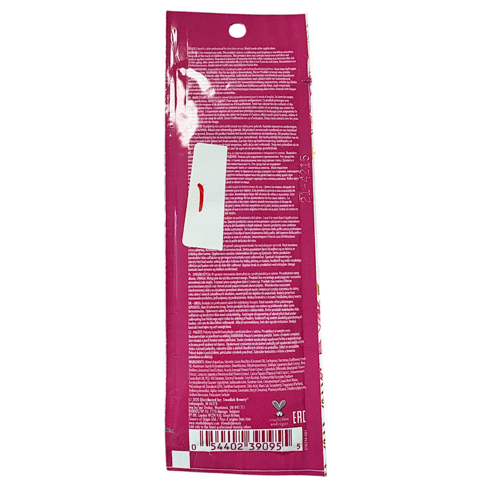 Swedish Beauty Tanning Lotion