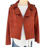 idem ditto Burnt Orange Jacket Size Medium-RF