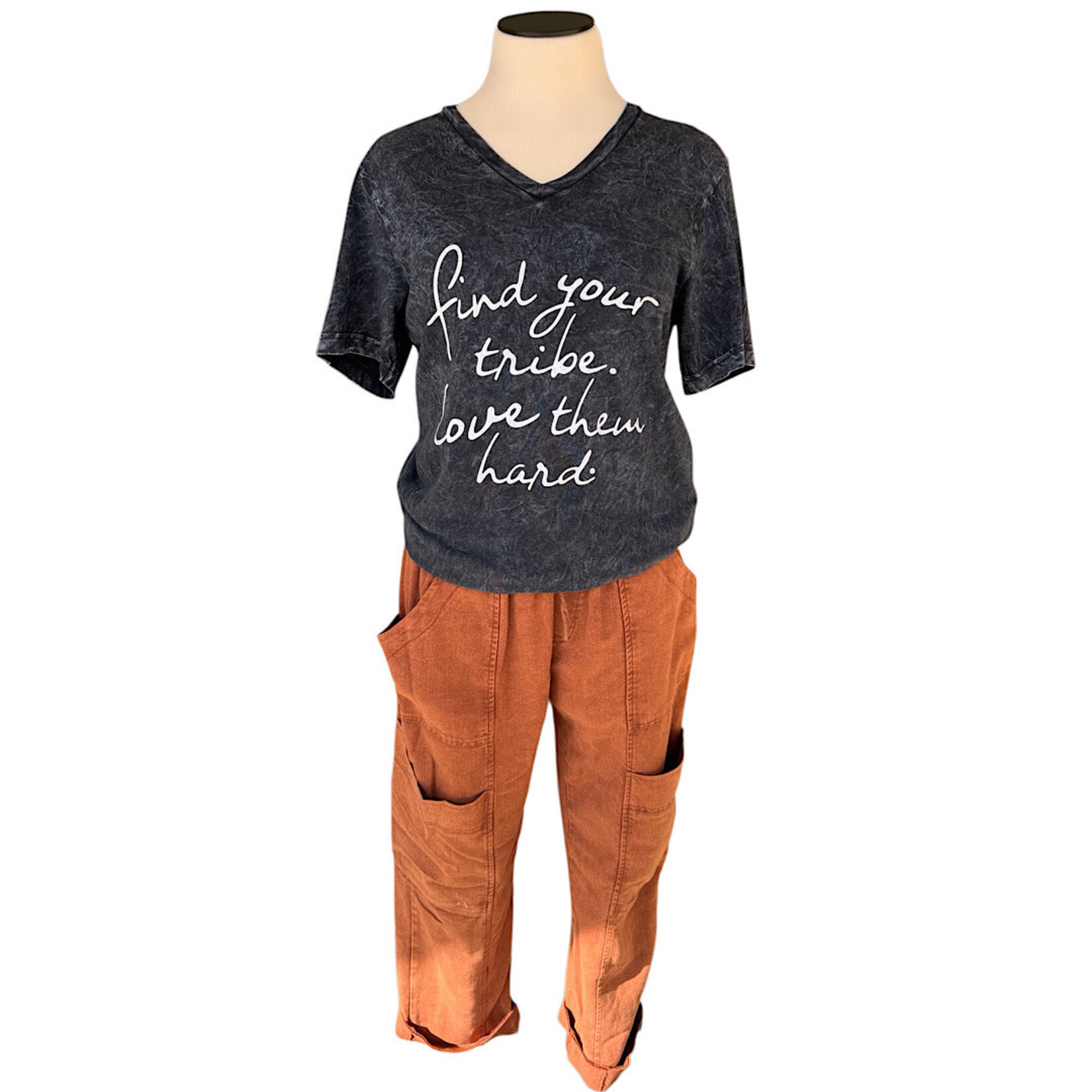 HEYSON Burnt Orange Jogger Size Medium-RF