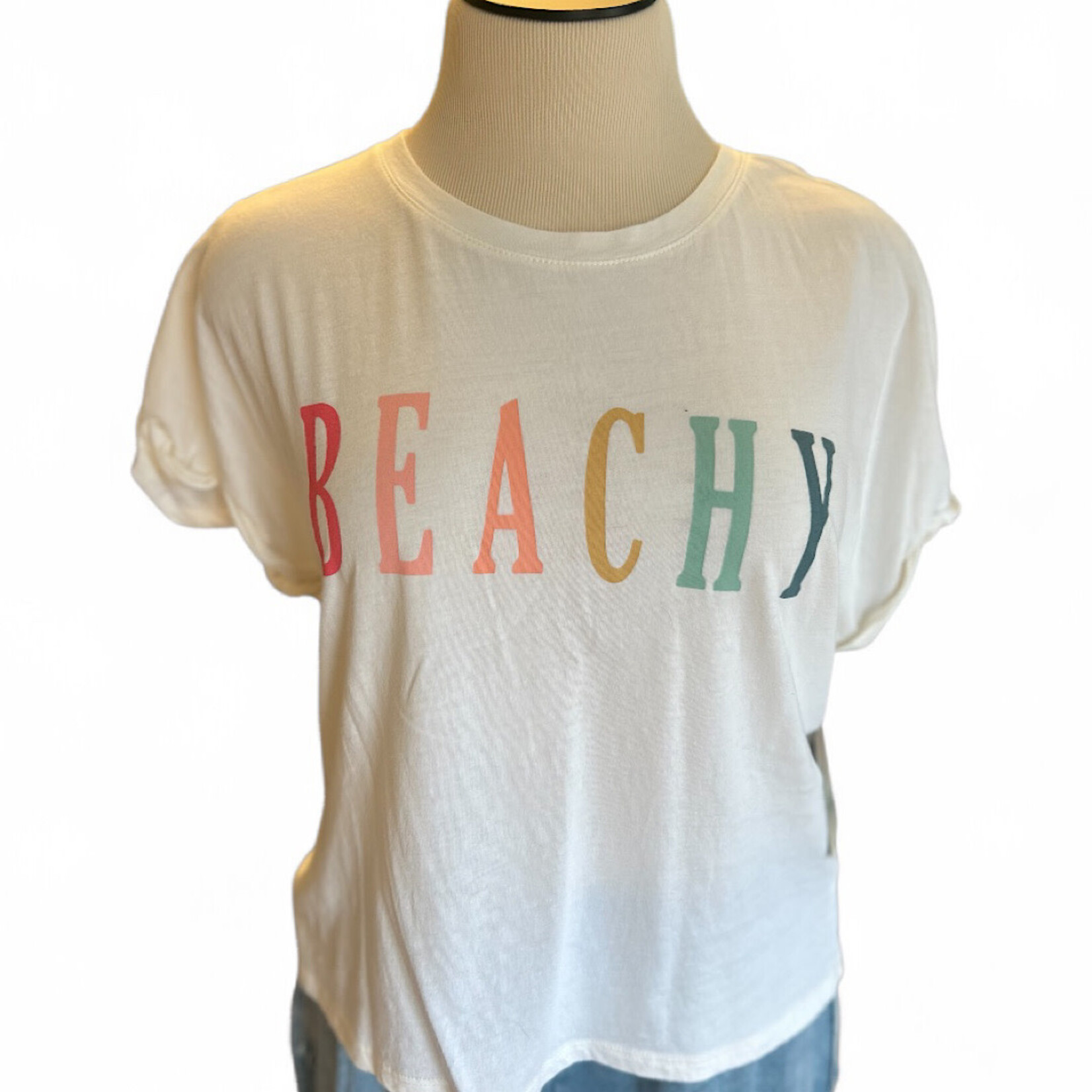 Z Supply Z Supply Beachy Cream Top Size Small-RF