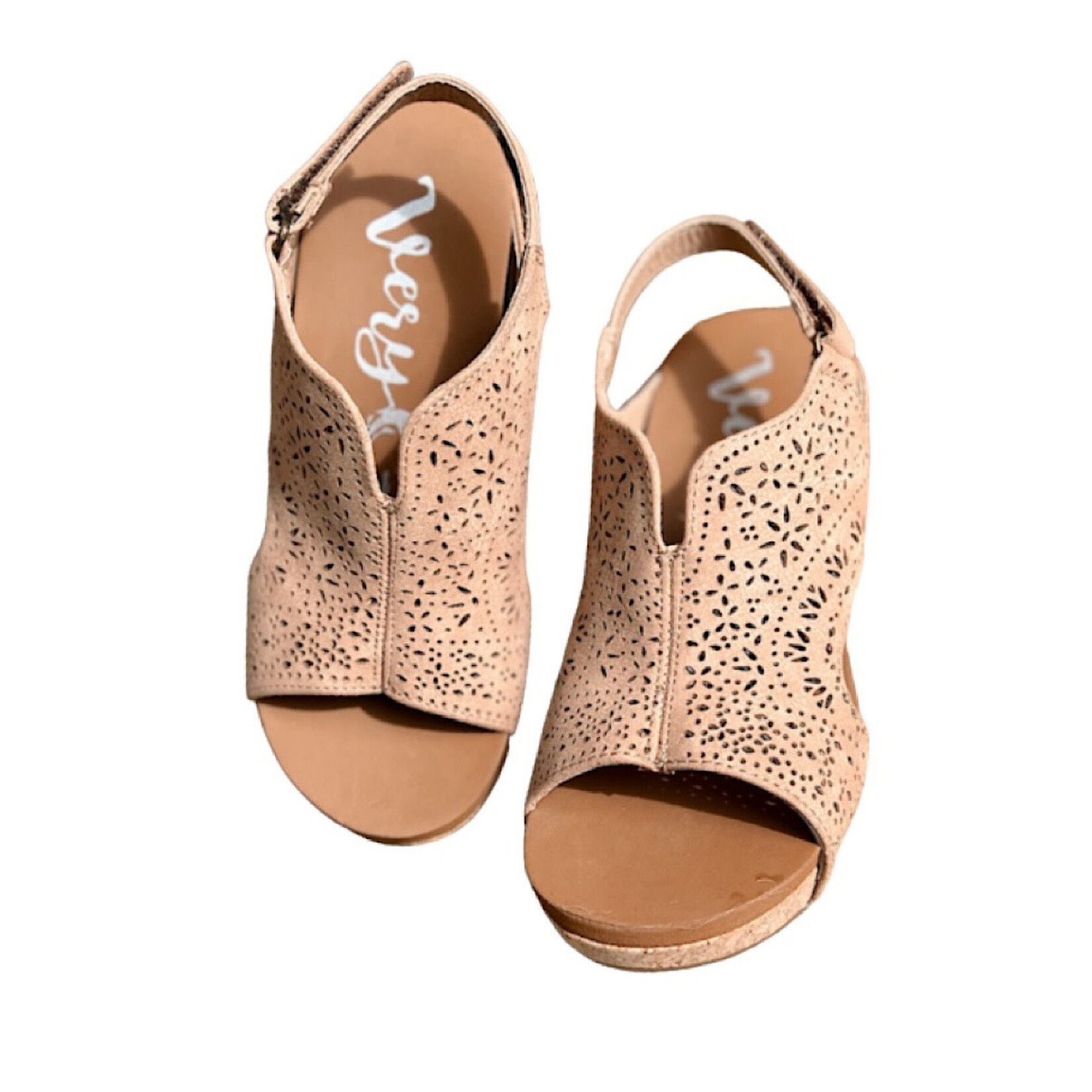 Very G Free Fly Nude Wedge